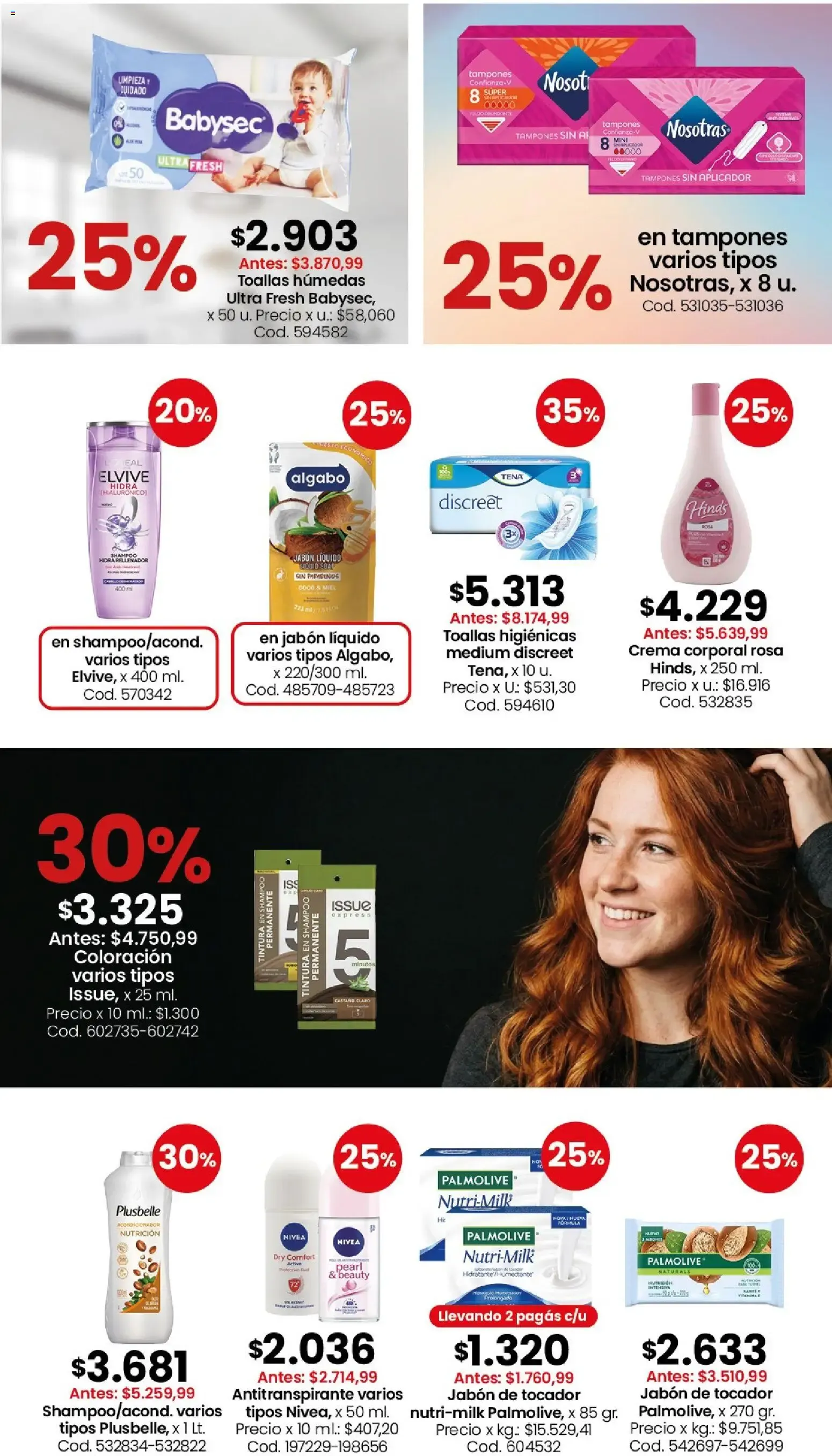 Ofertas de Ofertas Semanales: Perfumería y limpieza 29 de junio al 5 de julio 2026 - Página 4 del catálogo
