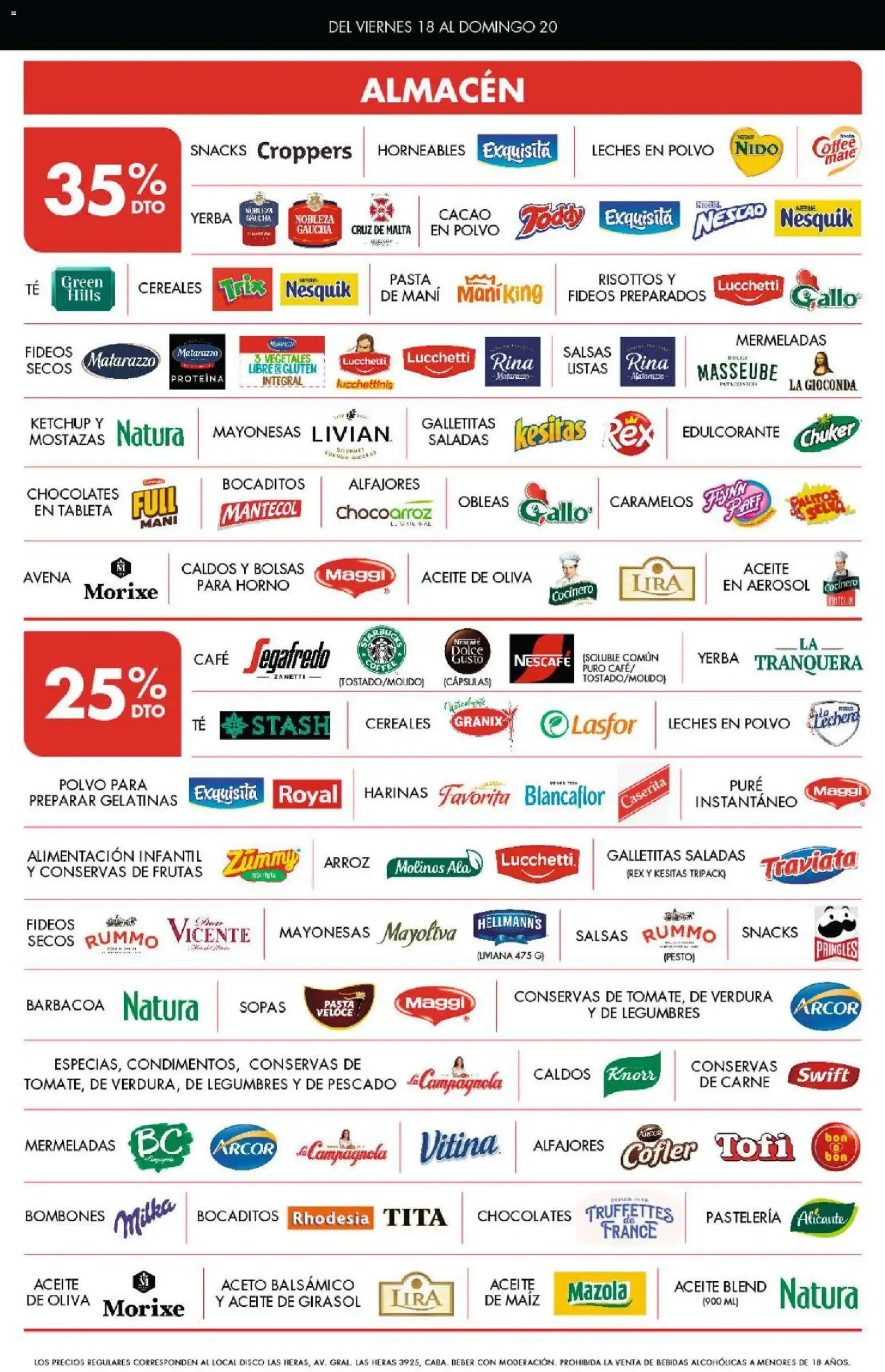 Ofertas de Disco - Super Ofertas del 18/09/2026 al 20/09/2026 18 de septiembre al 20 de septiembre 2026 - Página 3 del catálogo