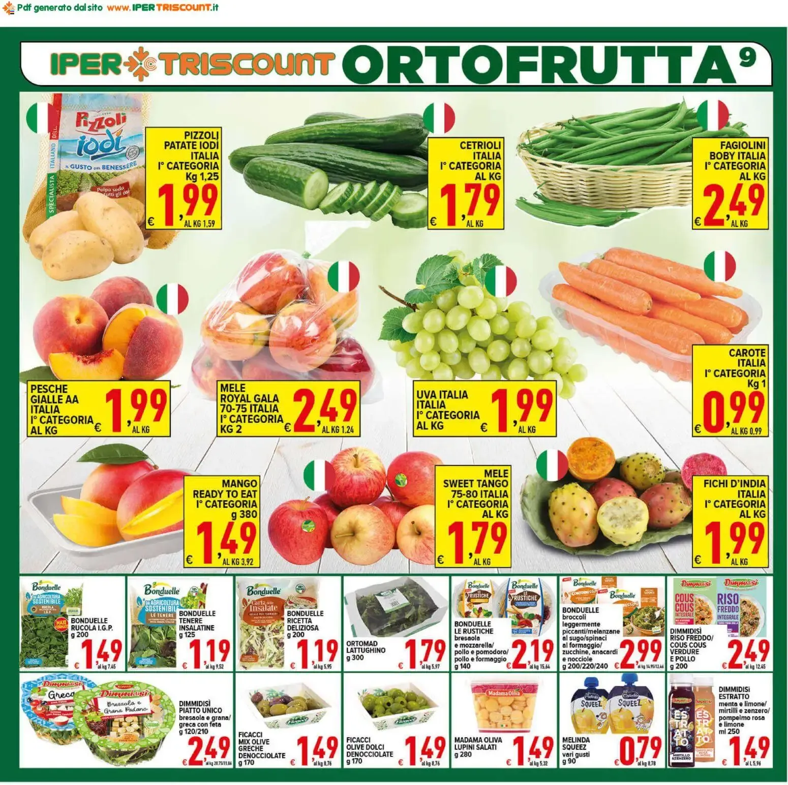 Ipertriscount volantino dal 02/09/2026 - online Offerte da 2 settembre a 10 settembre di 2026 - Pagina del volantino 9