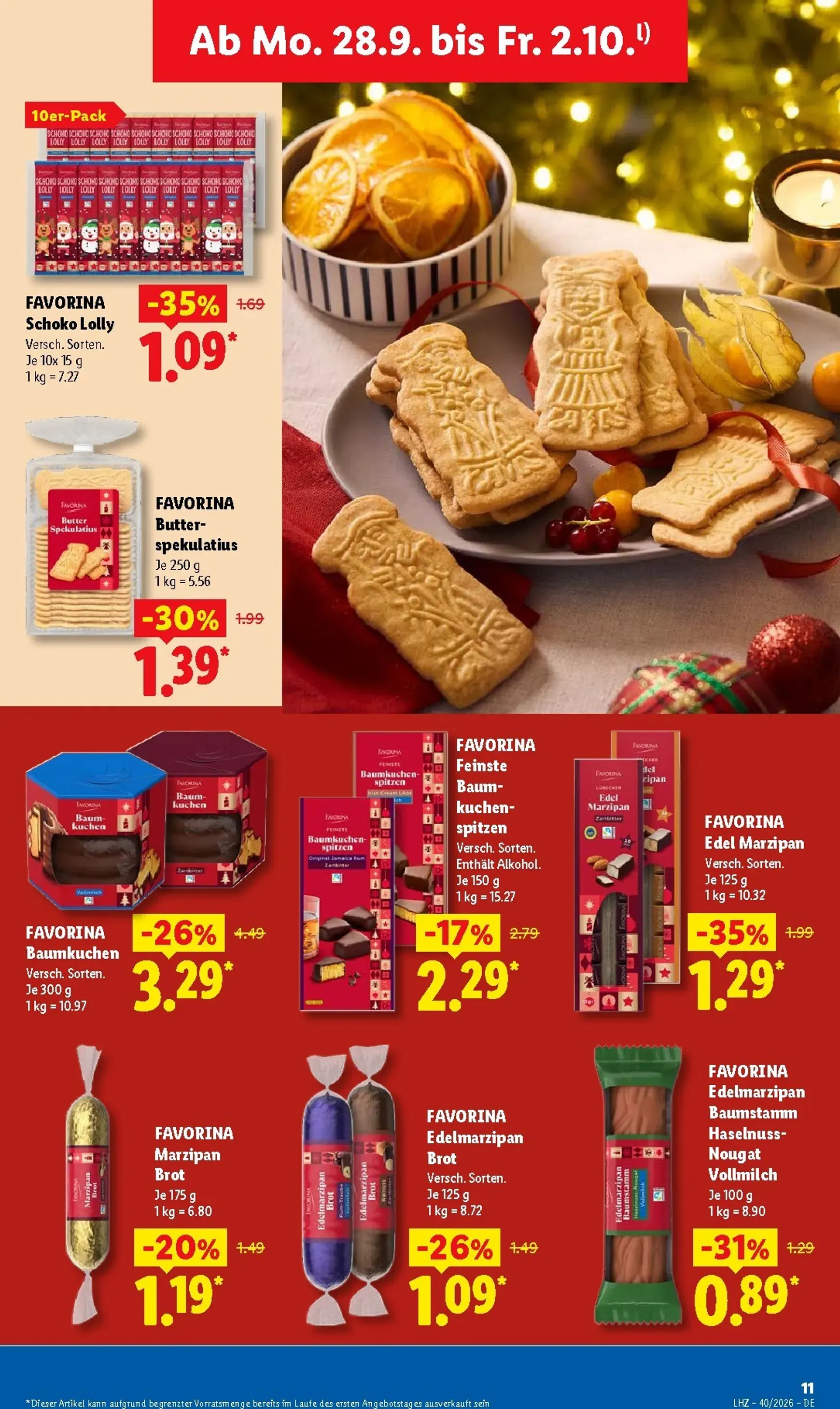 Lidl Prospekt nächste Woche – von Montag 28.09.2026 bis Freitag 02.10.2026 von 28. September bis 2. Oktober 2026 - Prospekt seite 24
