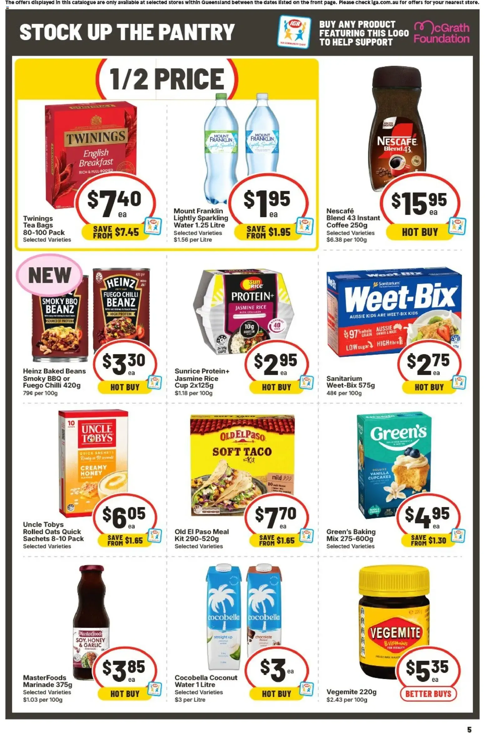 IGA catalogue valid from 23/09/2026 > Online Australia - Catalogue valid from 23 September to 29 September 2026 - page 5