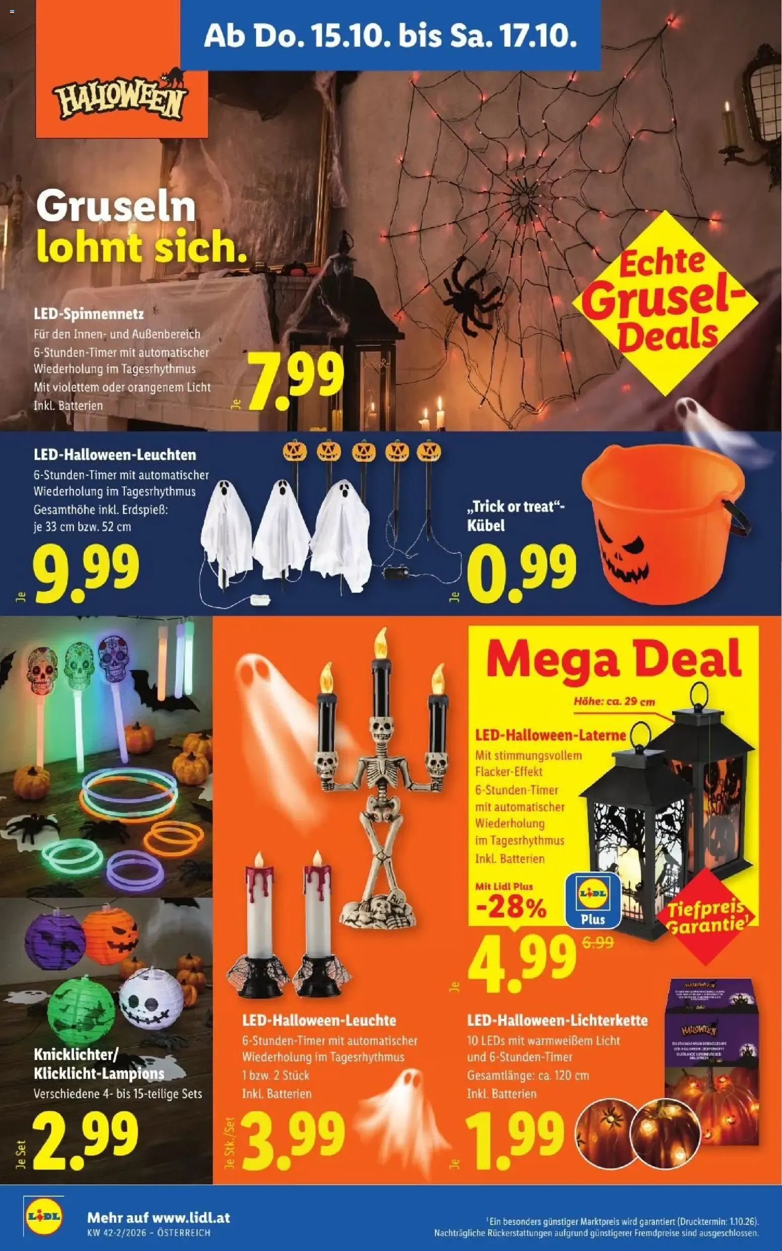 Lidl Flugblatt ab 15.10.2026 - Angebote ab donnerstag von 15. Oktober bis 17. Oktober 2026 - Flugblätt seite  22