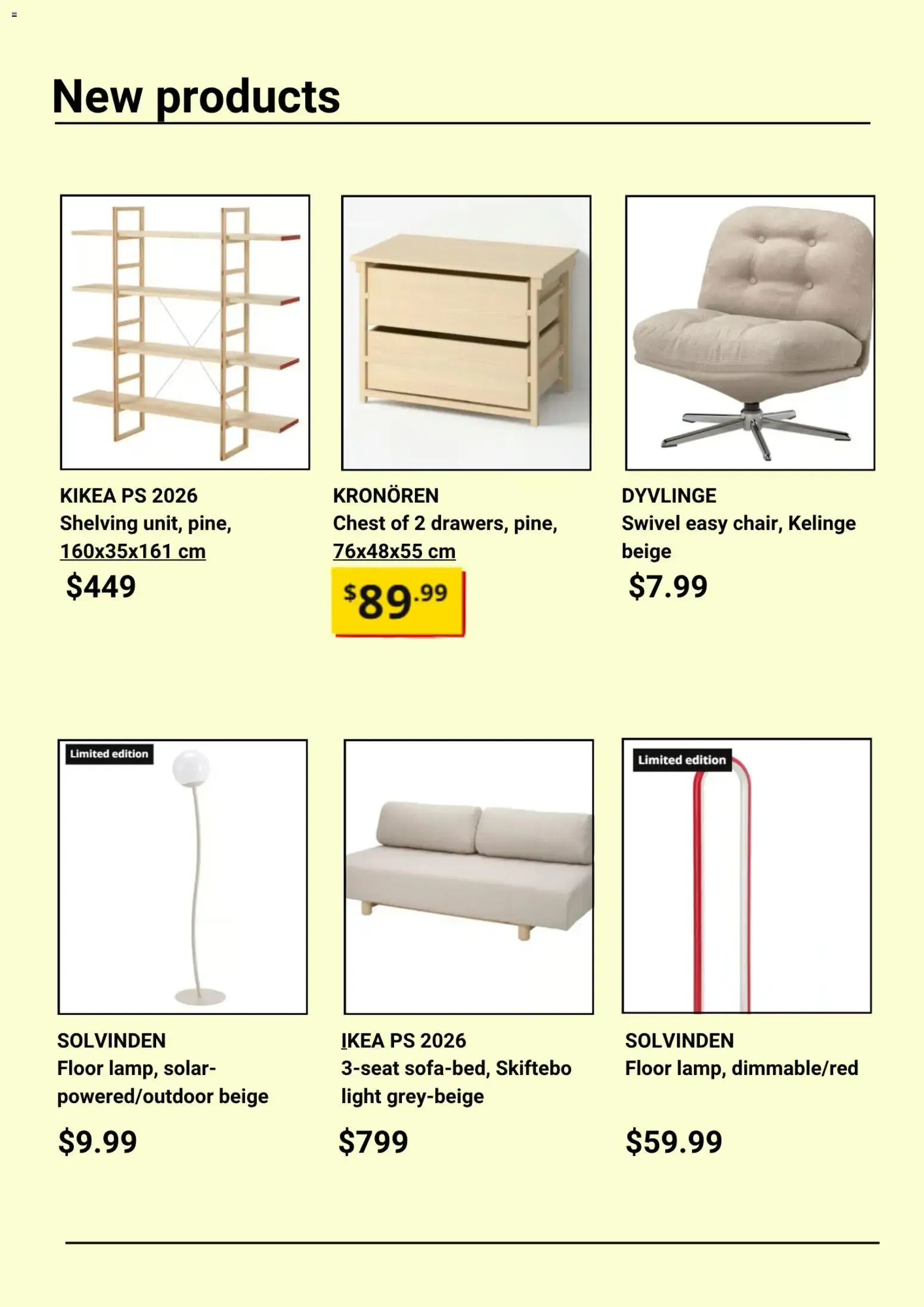 IKEA New Arrivals: Sleep & Store - Catalogue valid from 28 August to 11 September 2026 - page 3