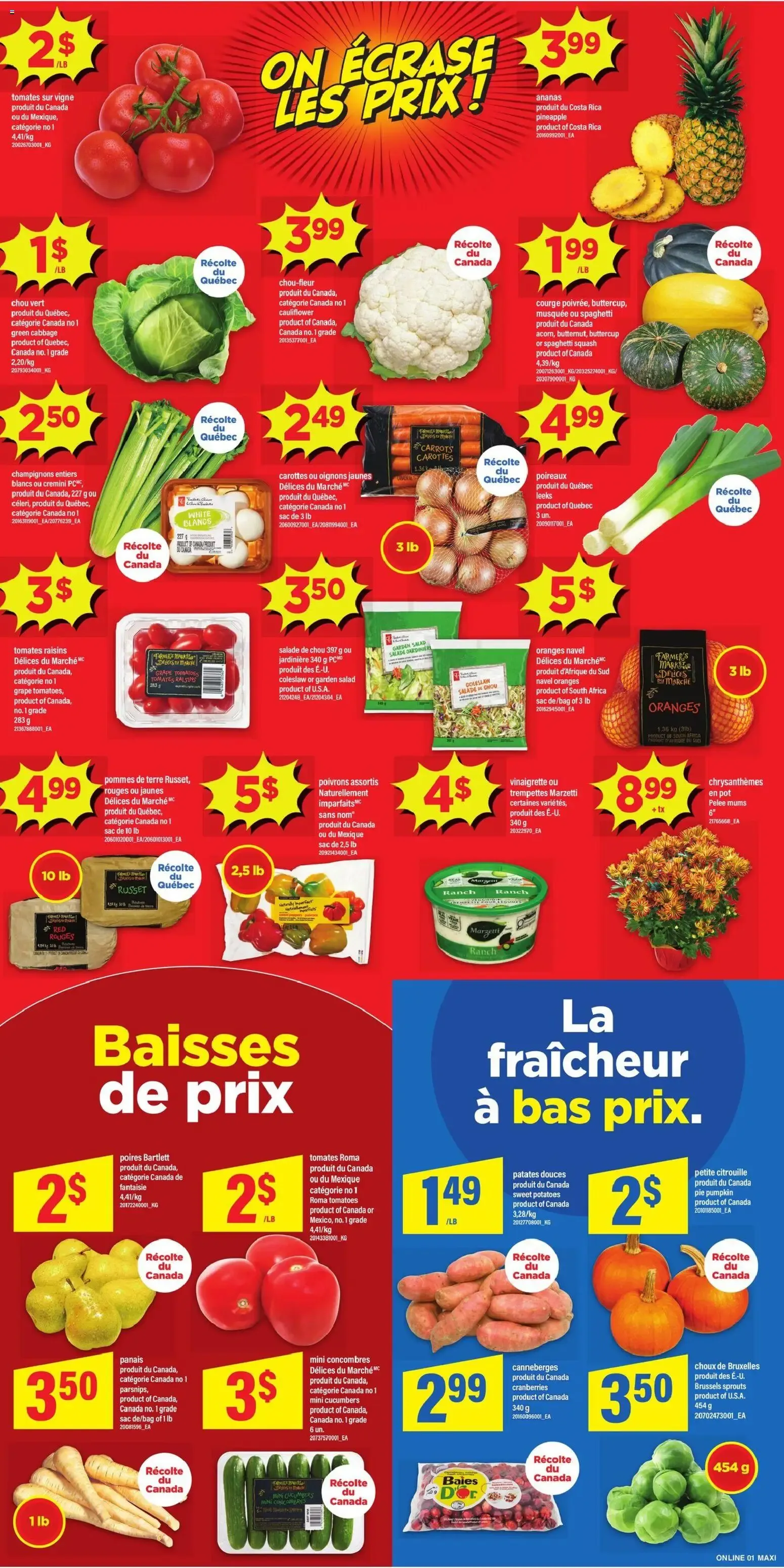 Maxi weekly flyer / circulaire from Oct 8, 2026 > weekly specials & deals from October 8 to October 14 2026 - flyer page 4