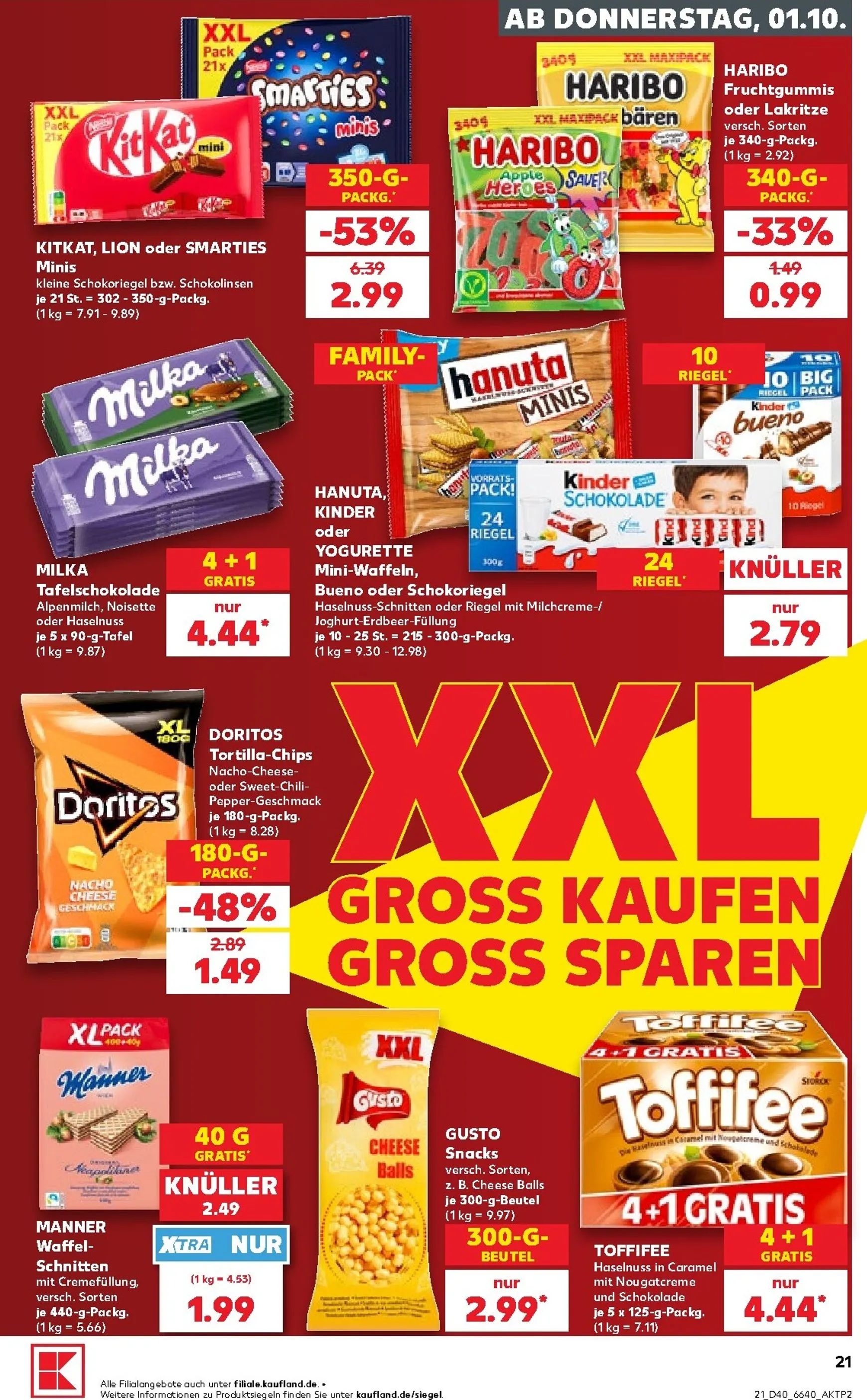Neuer Kaufland Prospekt – von Donnerstag 01.10.2026 bis Mittwoch 07.10.2026 von 1. Oktober bis 7. Oktober 2026 - Prospekt seite 22