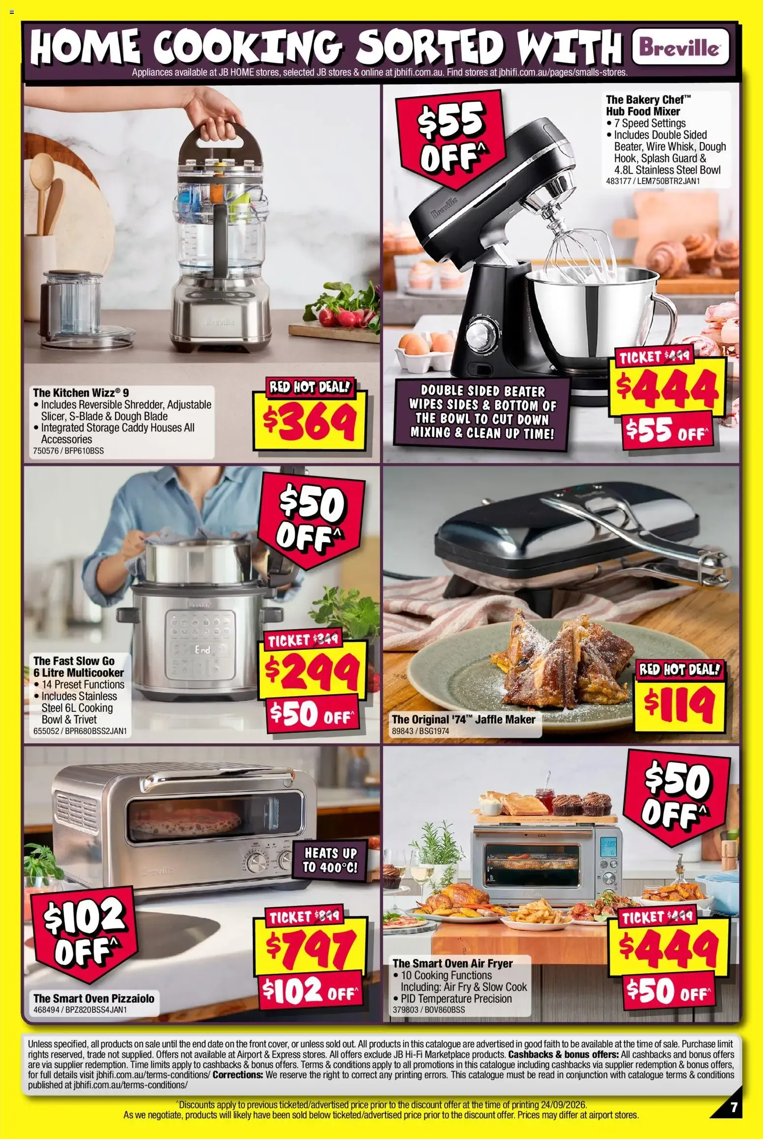 JB Hi-Fi catalogue Latest Breville Range - 08/10/2026 > weekly / monthly specials - Catalogue valid from 8 October to 21 October 2026 - page 7