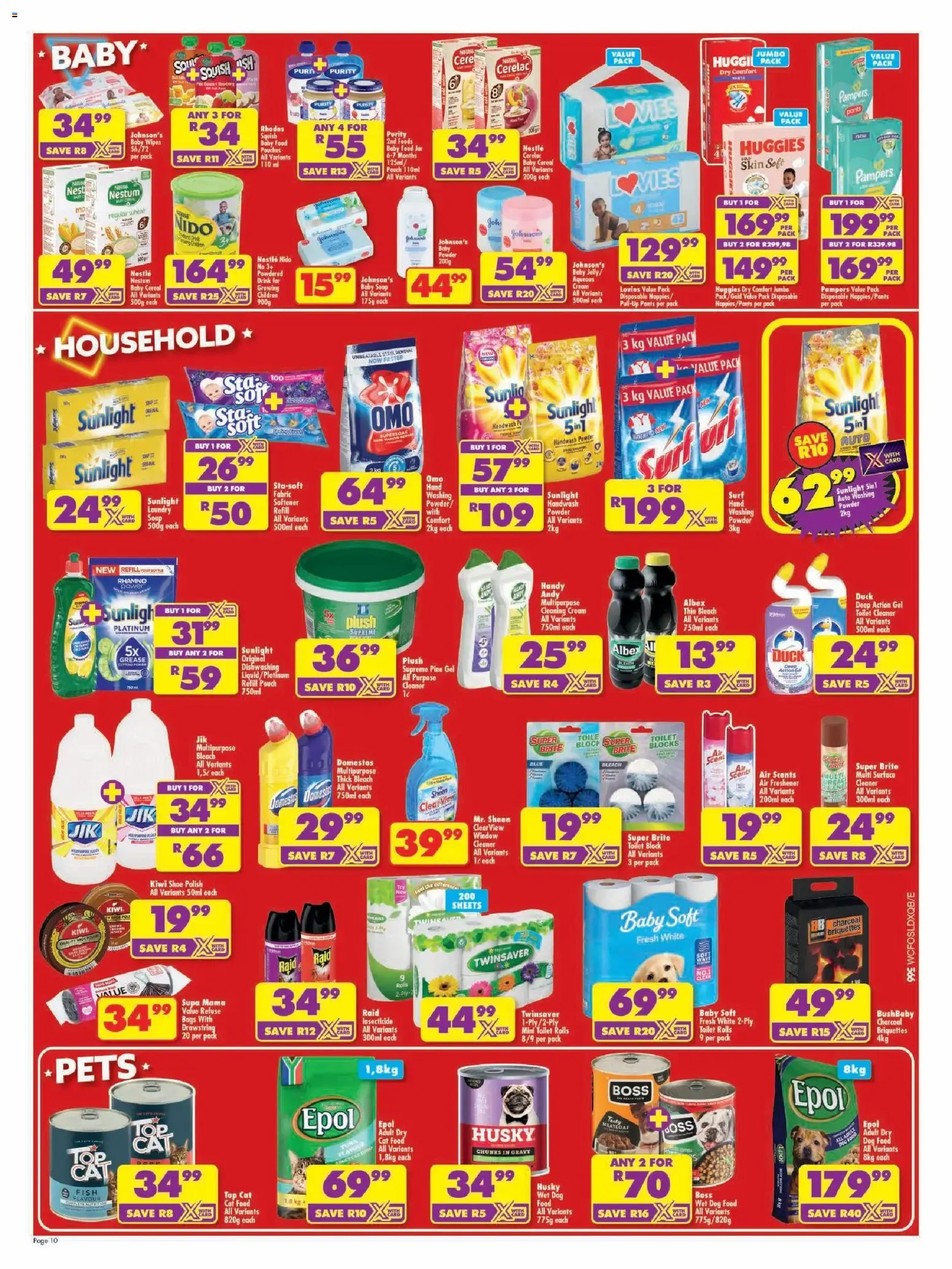 Shoprite Major Low Price Birthday from 20 July to 10 August 2026 - Catalogue Page 10