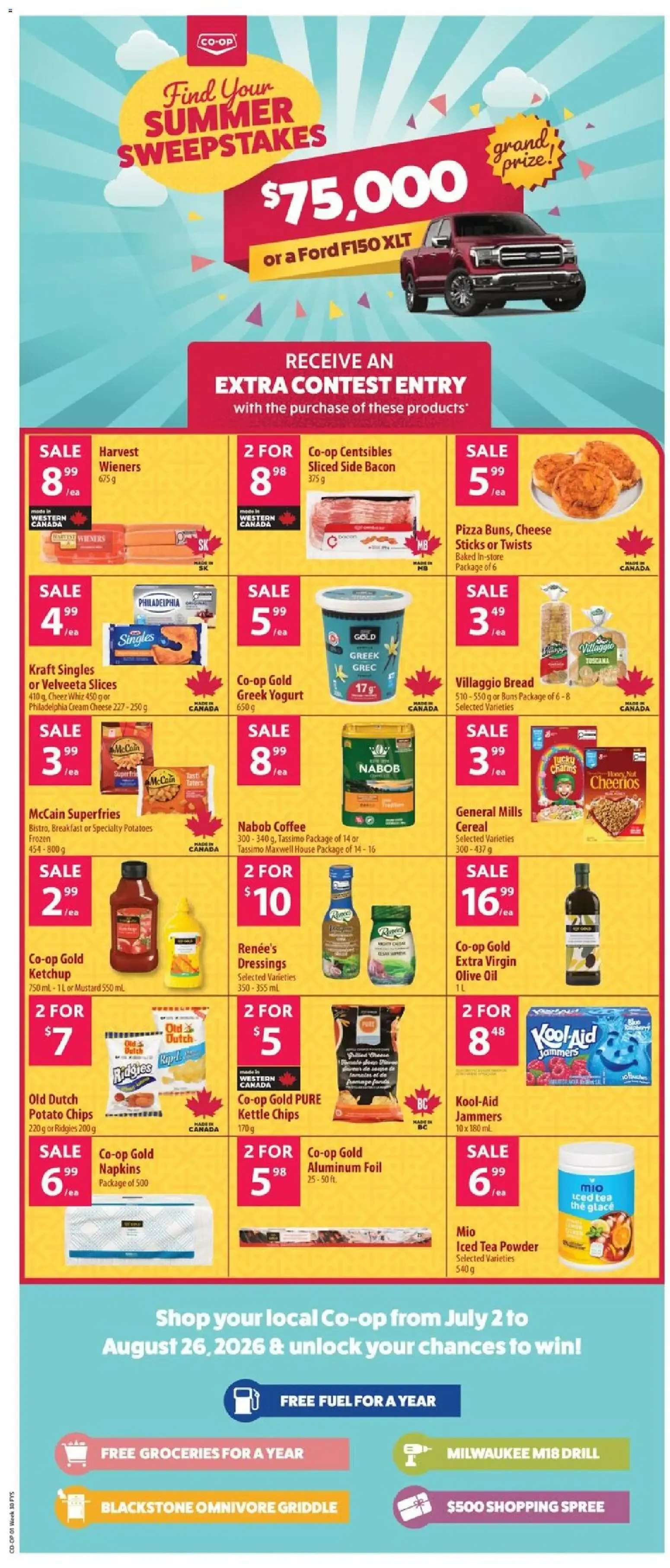 Co-op Food weekly flyer / circulaire from Jul 23, 2026 > weekly specials & deals from July 23 to July 29 2026 - flyer page 12