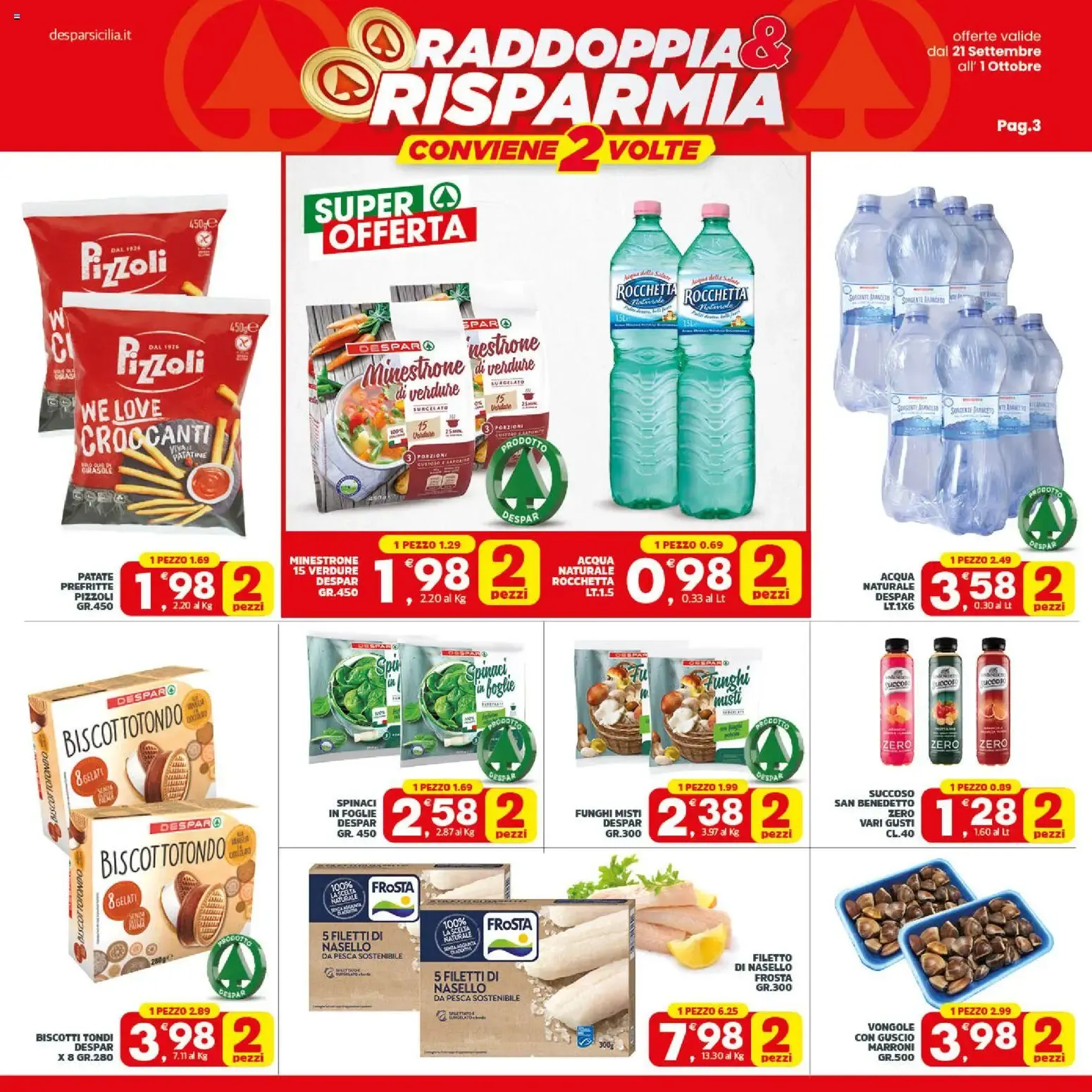 Raddoppia & Risparmia da 21 settembre a 1 ottobre di 2026 - Pagina del volantino 3