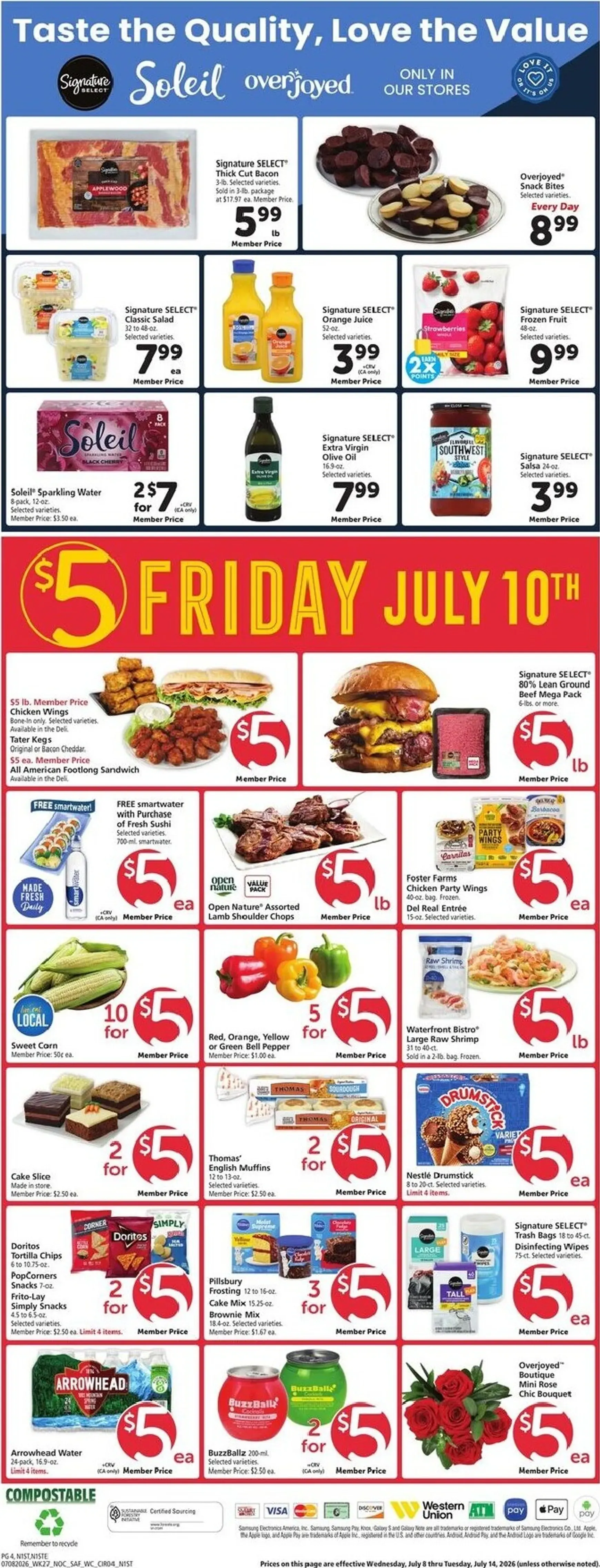 Weekly ad Safeway - Celebrating 100 years with you! from July 8 to July 14 2026 - Page 4
