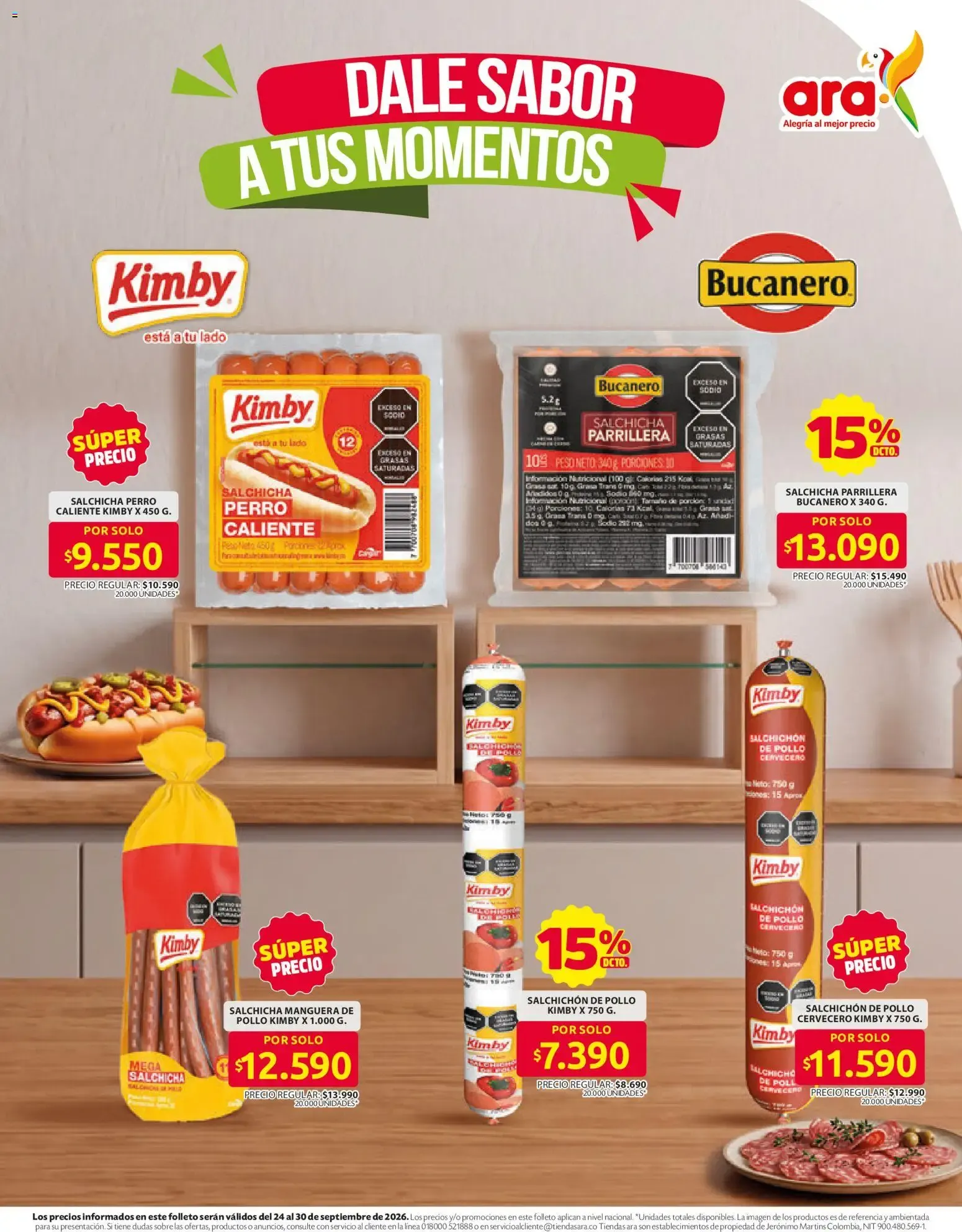 Catalogo de Tiendas ARA - Los Precios Más Bajos 24 de septiembre al 30 de septiembre 2026 - Pag 11