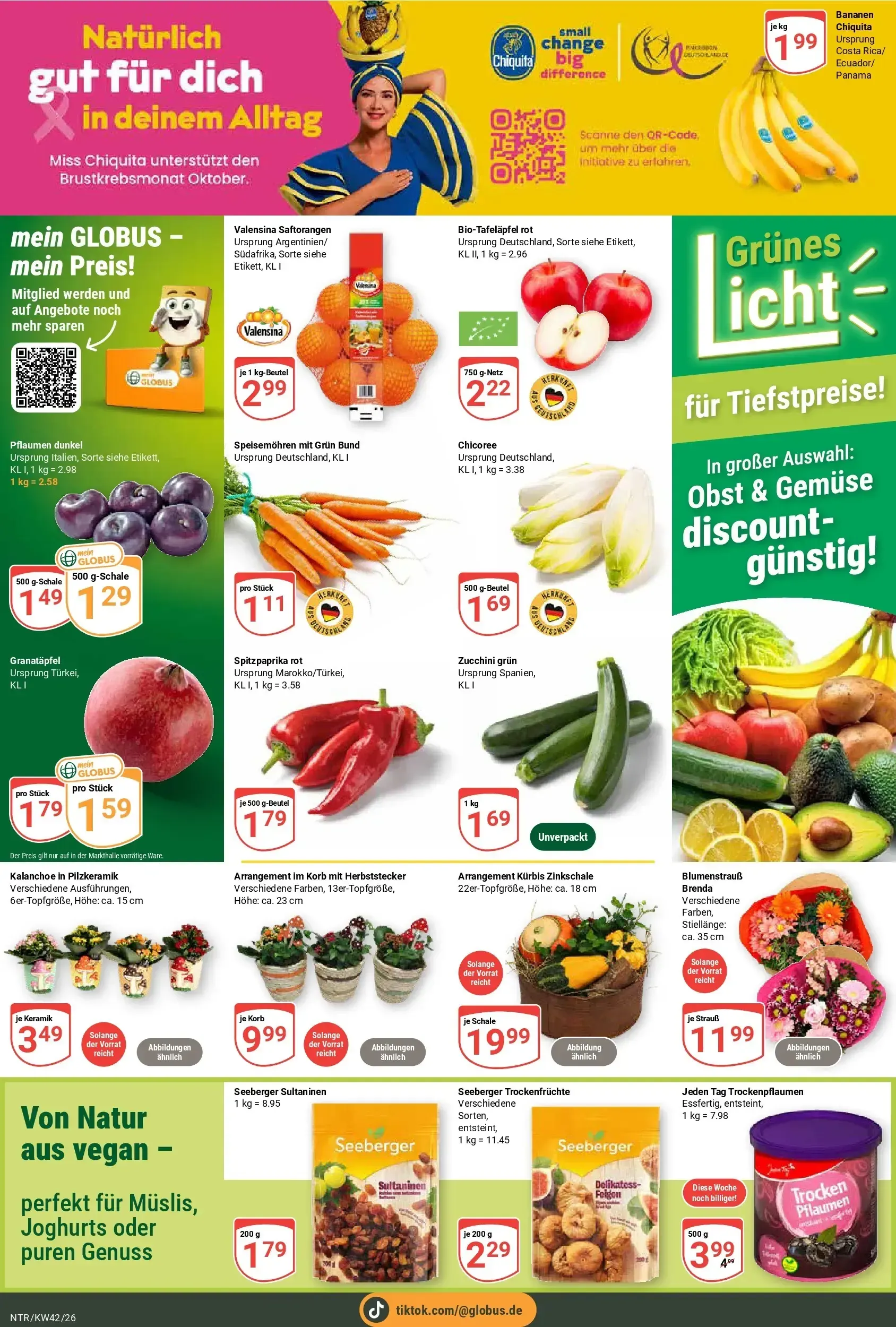 Globus - Neutraubling Prospekt – von Montag 12.10.2026 bis Samstag 17.10.2026 von 12. Oktober bis 17. Oktober 2026 - Prospekt seite 6