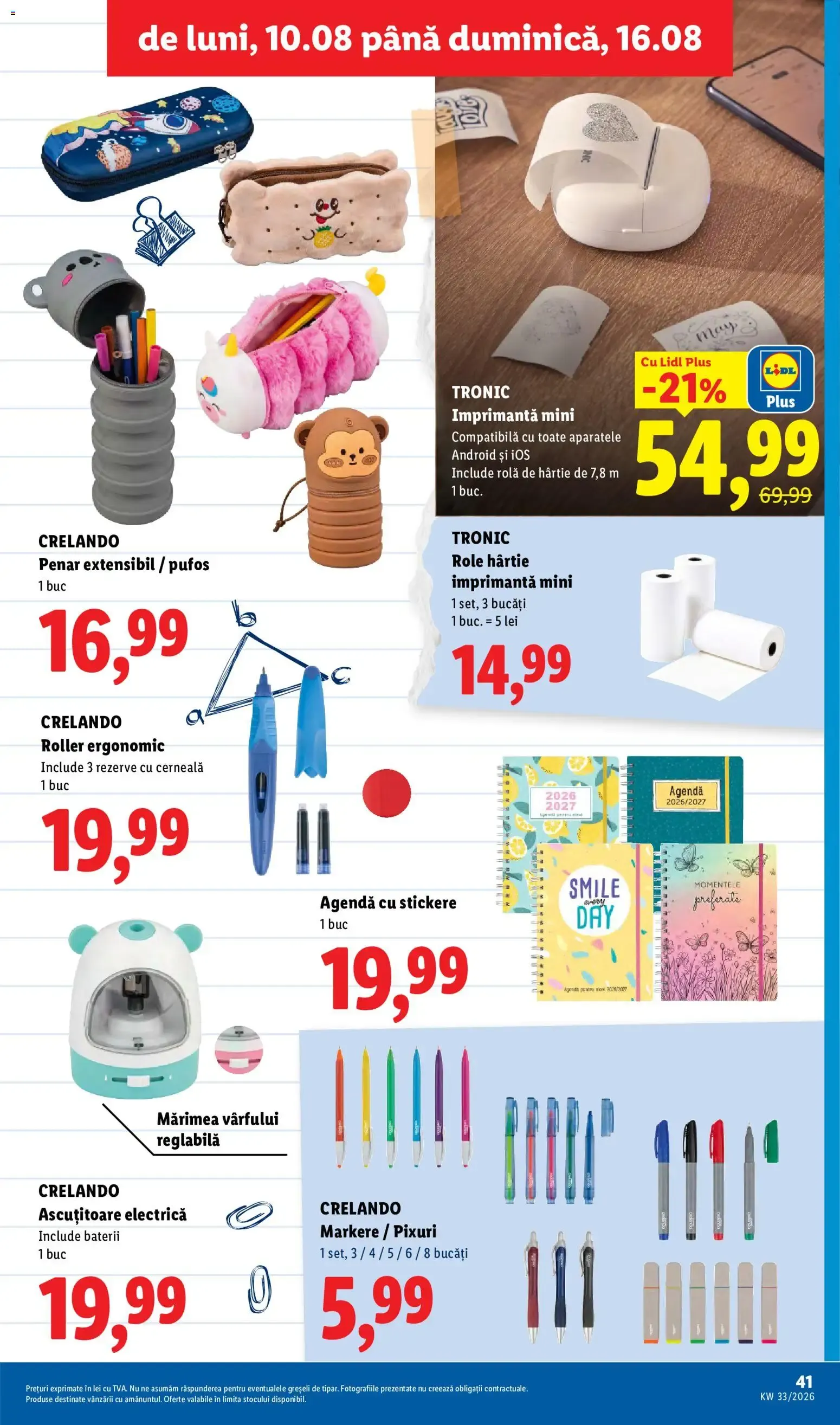 Catalog Catalog LIDL 10.08.2026 - Oferta și Revista online de la 10 august până la 16 august 2026 - Revista Pagina 41