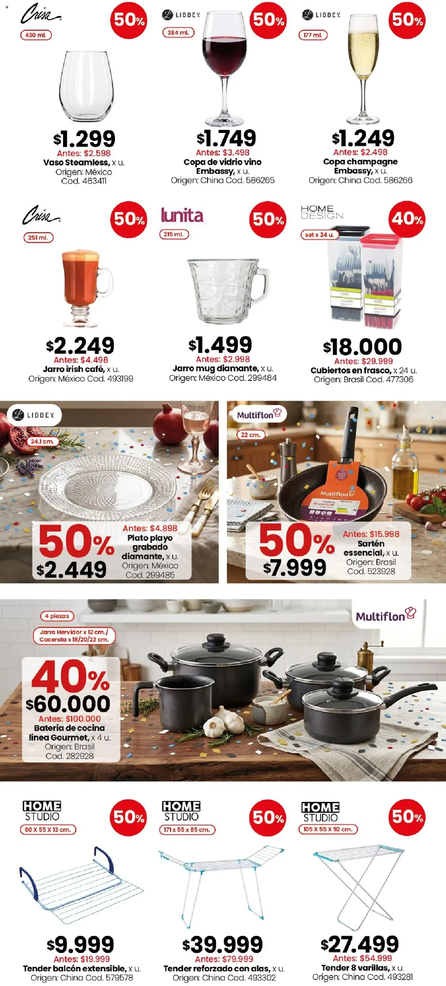 Ofertas de Coto - Bazar, uso diario, deco y mascotas || del 26/10/2026 - 01/11/2026 || Descuentos 26 de octubre al 1 de noviembre 2026 - Página 2 del catálogo