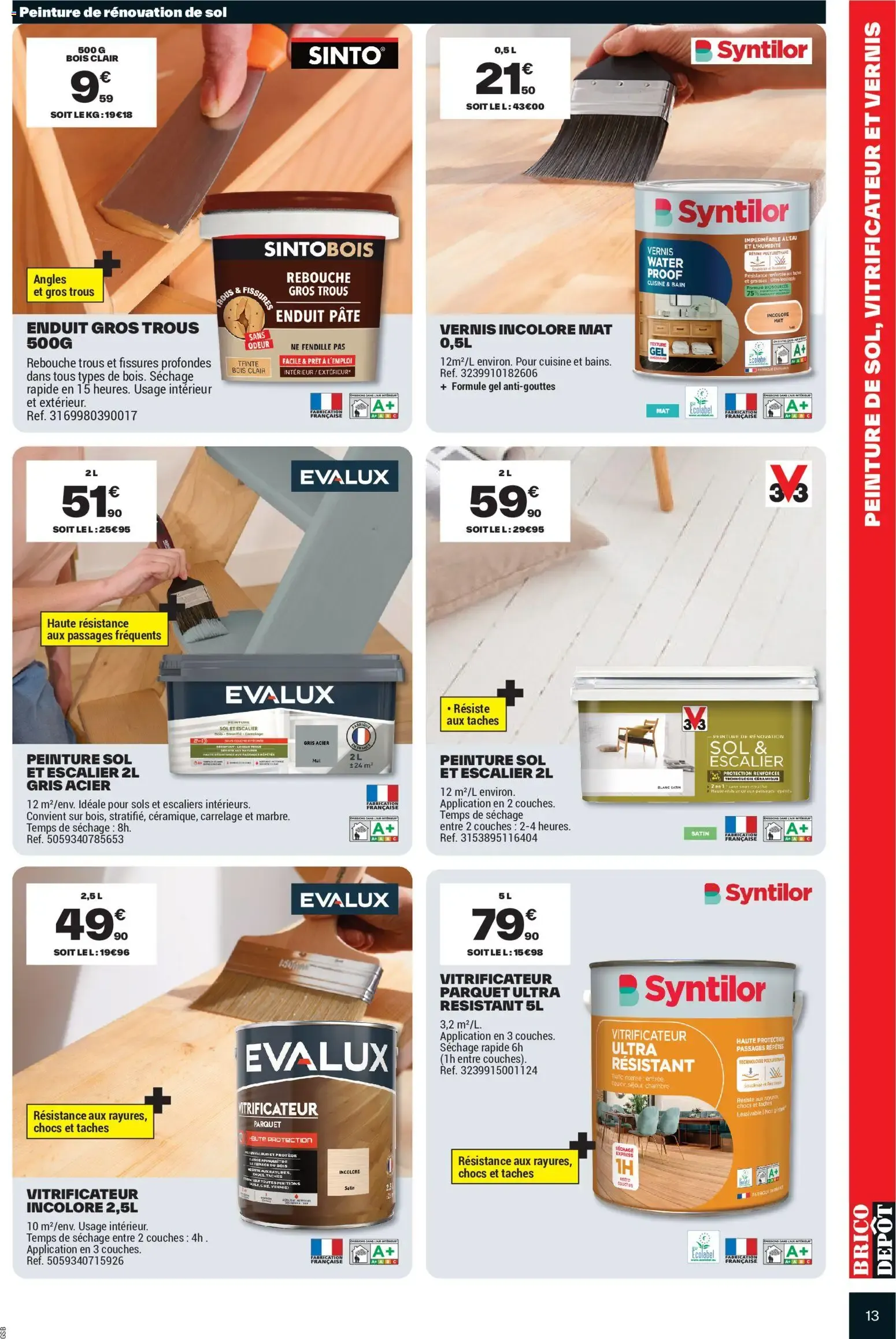 Brico Dépôt catalogue à partir du 25/09/2026 - promo en ligne du 25 septembre au 8 octobre 2026 - Catalogue page 13