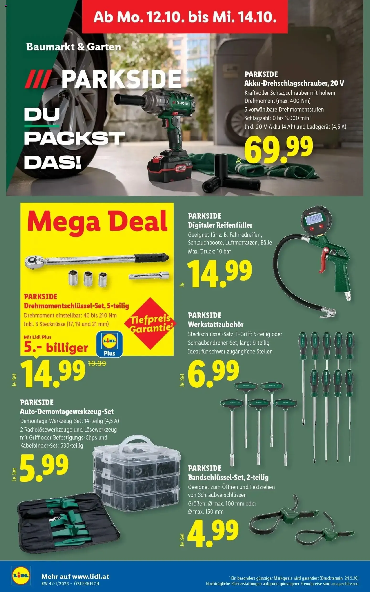 Lidl Aktion von 4. Oktober bis 14. Oktober 2026 - Flugblätt seite  37