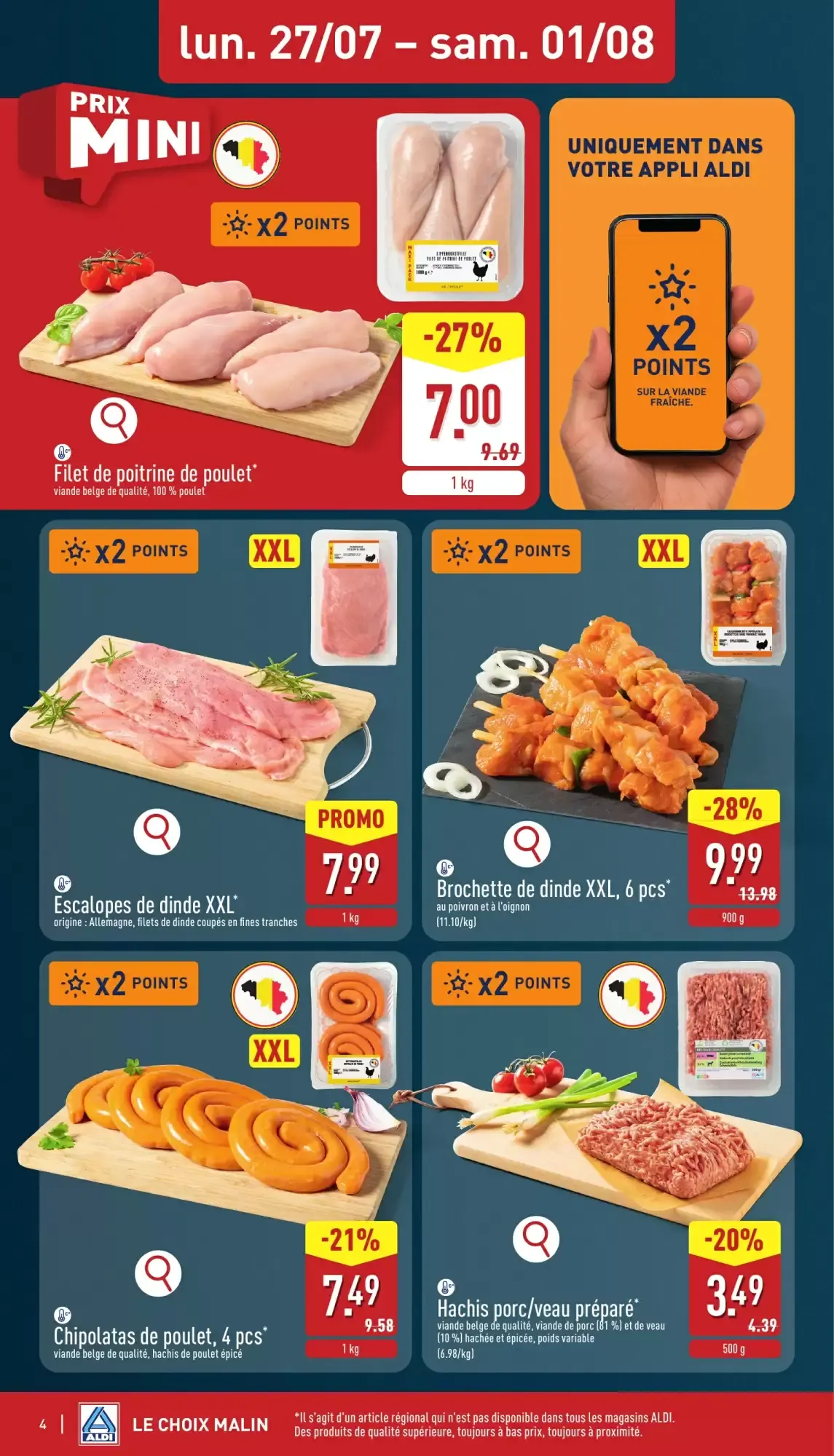 ALDI Dépliant week 31 van 27 juli tot 1 augustus 2026 - folder pagina 4