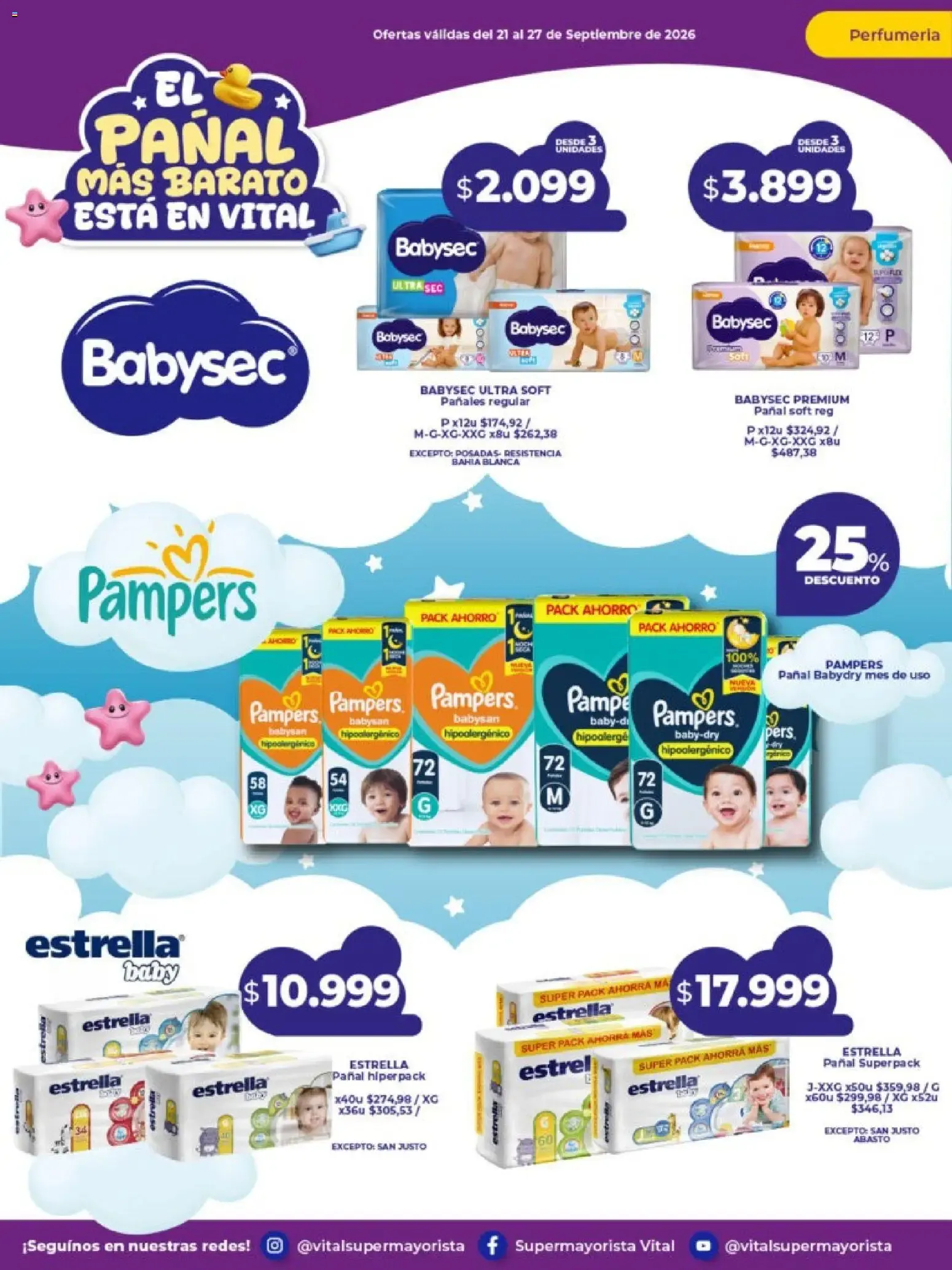 Ofertas de Vital Supermayorista - El Cumple del Jueves 21 de septiembre al 27 de septiembre 2026 - Página 7 del catálogo
