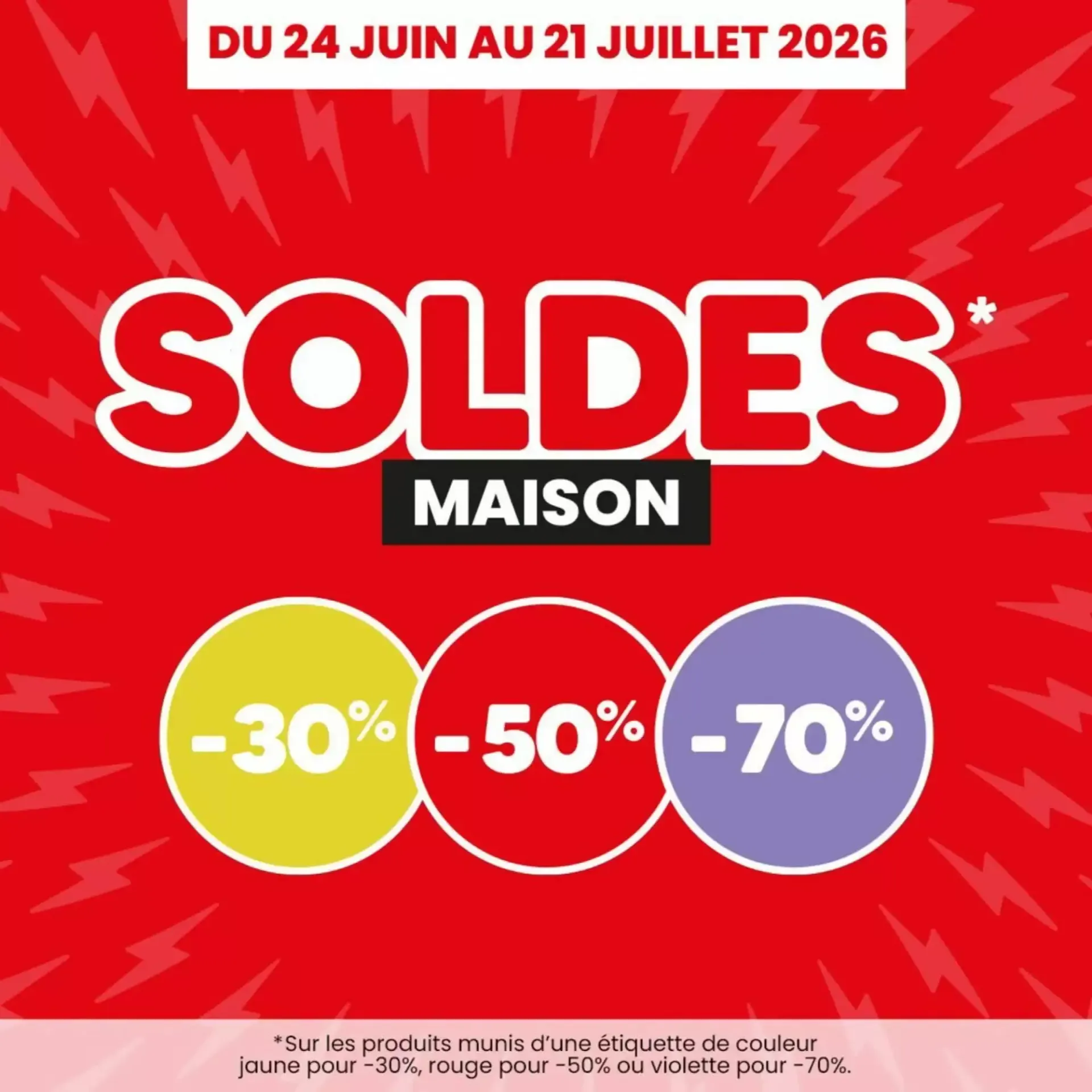 Soldes Maison du 24 juin au 21 juillet 2026 - Catalogue page 1