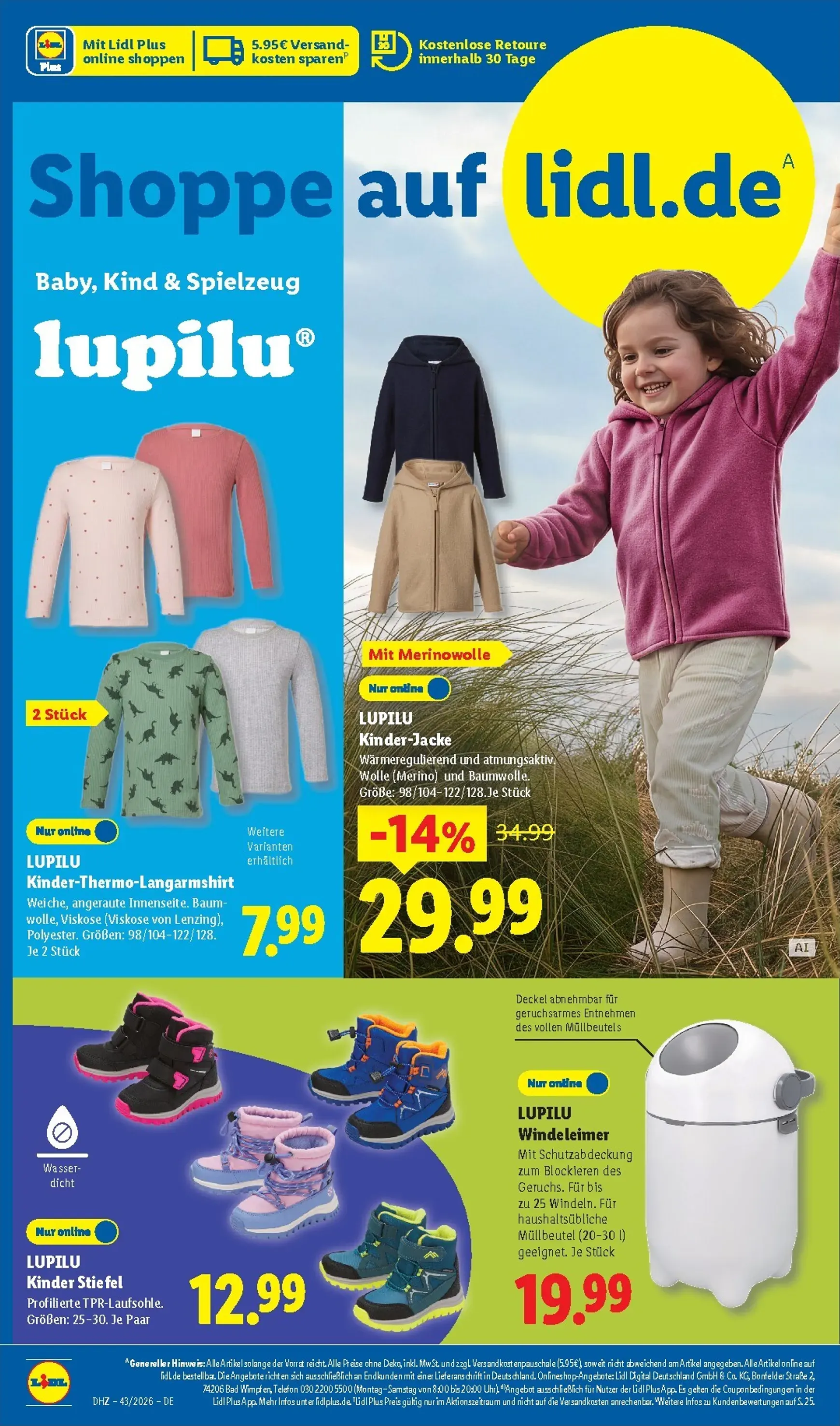 Lidl - Angebot der Woche Prospekt nächste Woche – von Montag 19.10.2026 bis Samstag 24.10.2026 von 19. Oktober bis 24. Oktober 2026 - Prospekt seite 2