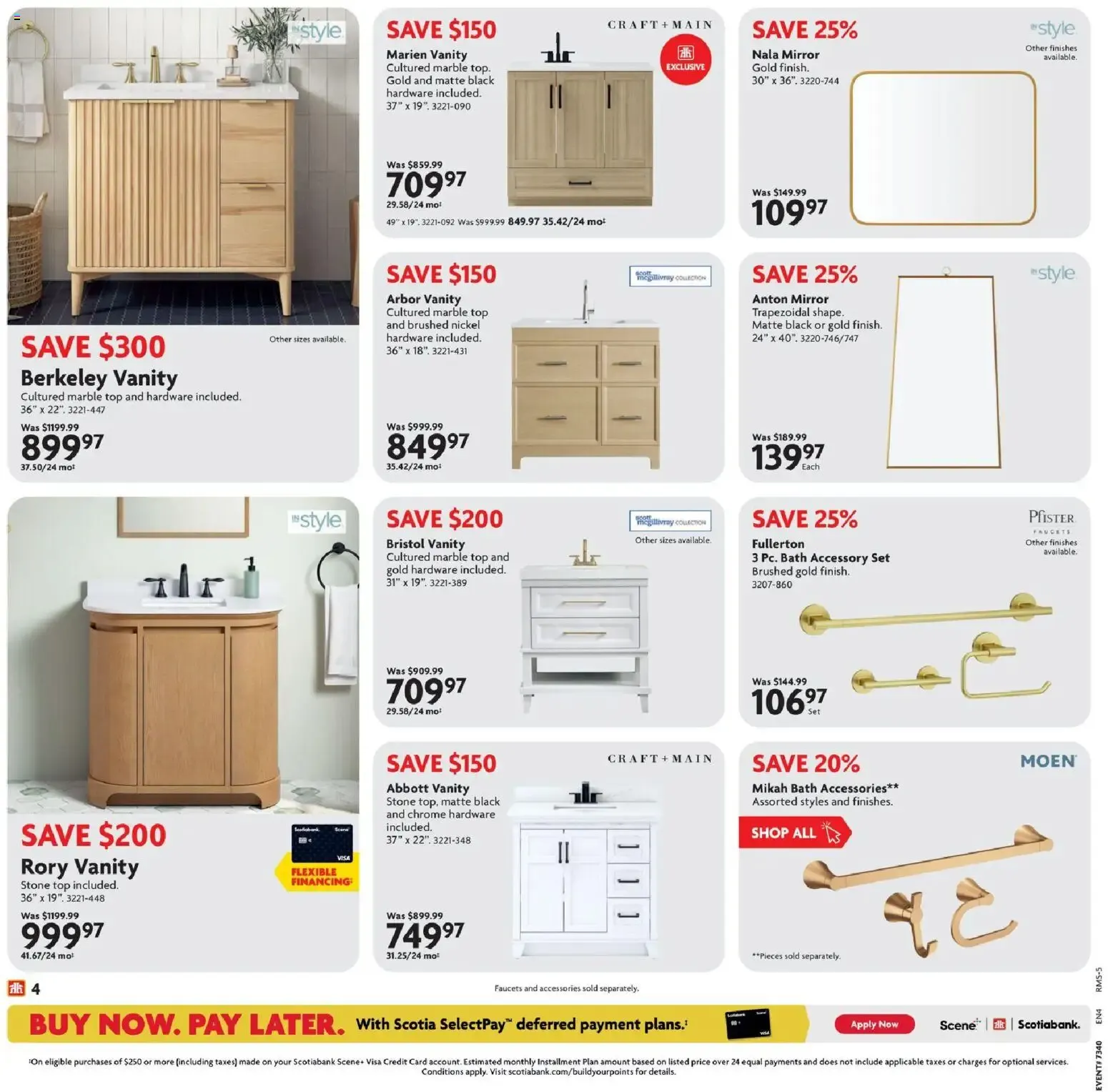 Ultimate Bath Sale from October 1 to October 28 2026 - flyer page 4