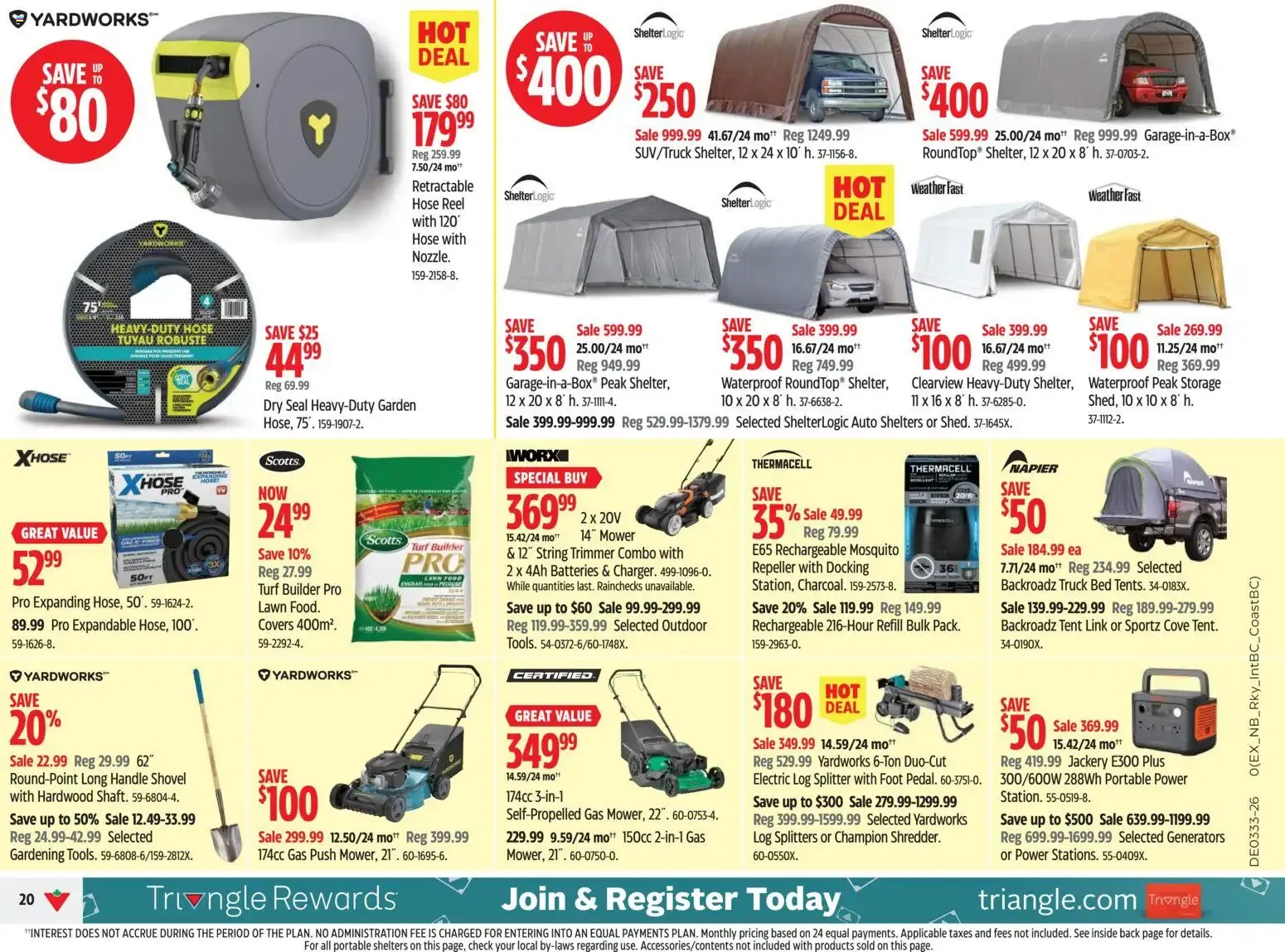 Canadian Tire - Canada's Store - Deals on Essentials from August 13 to August 20 2026 - flyer page 20
