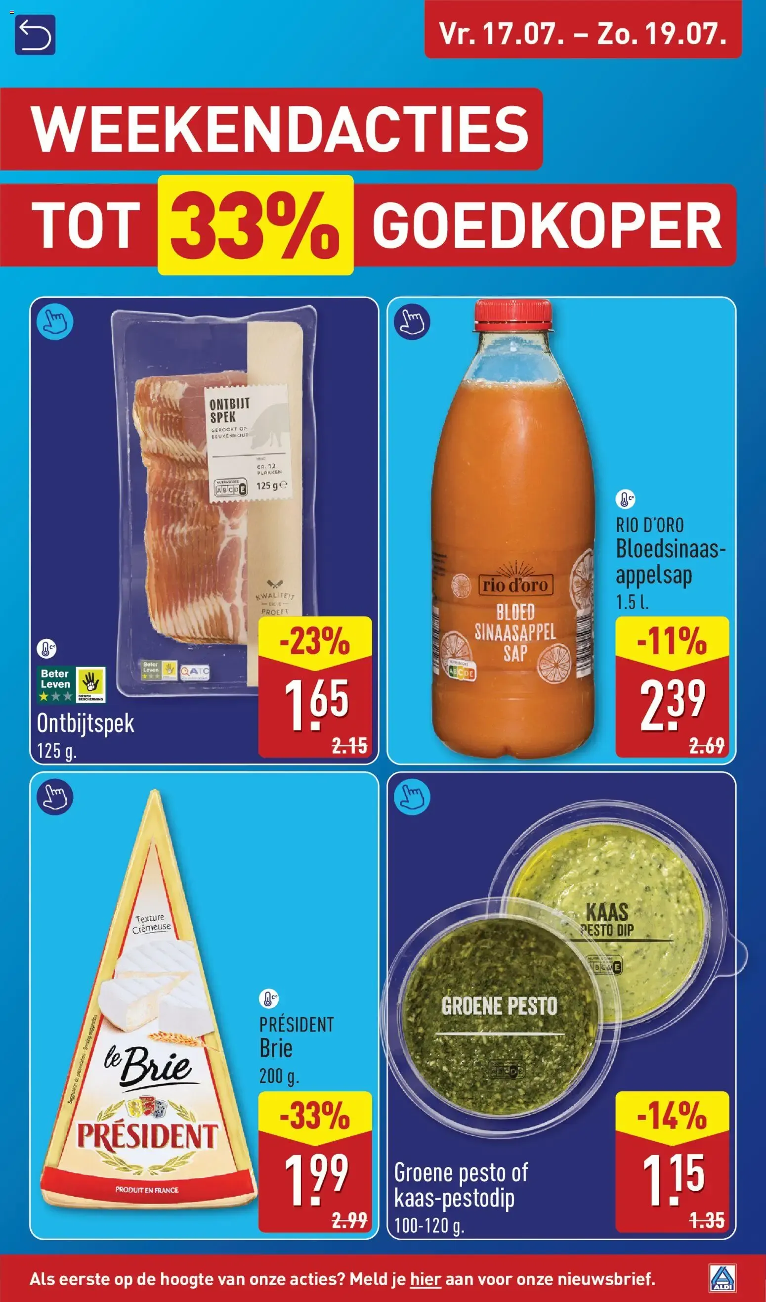 Aldi Zomerse Weekendacties van 17 juli tot 19 juli 2026 - Folder pagina 4