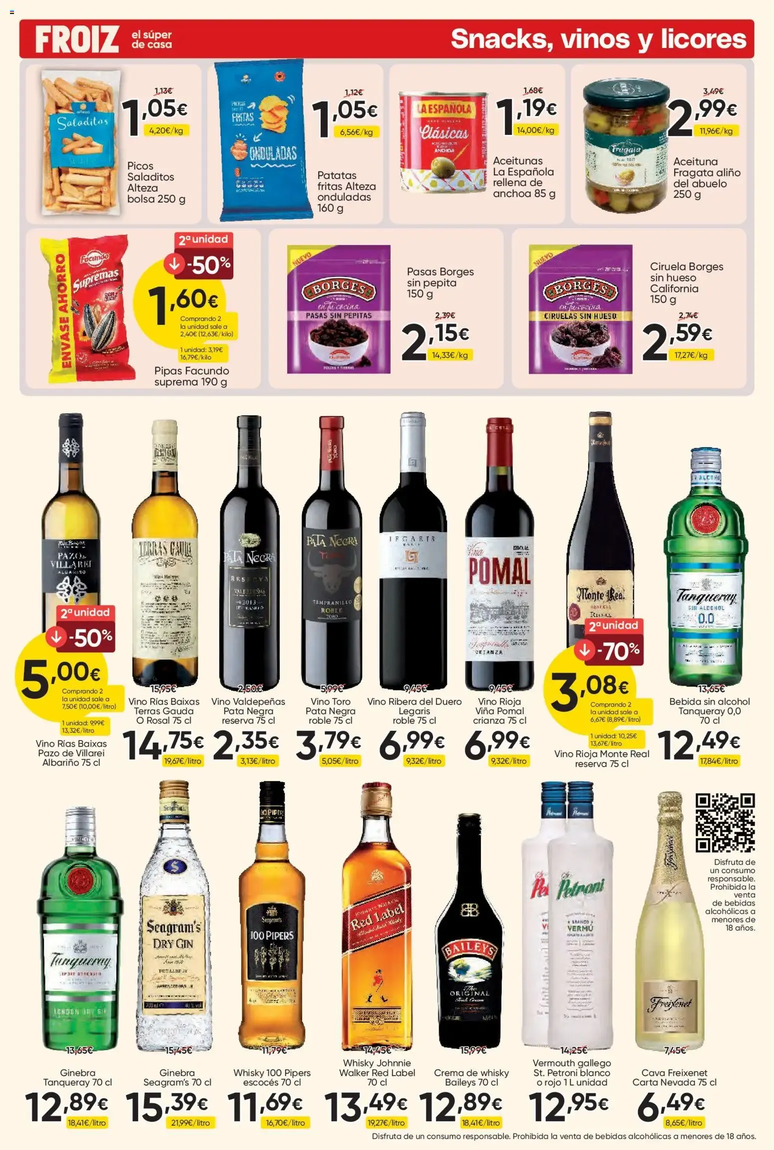 Catálogo de Froiz folleto del 27/08/2026 | Ofertas 27 de agosto al 14 de septiembre 2026 - Página 17