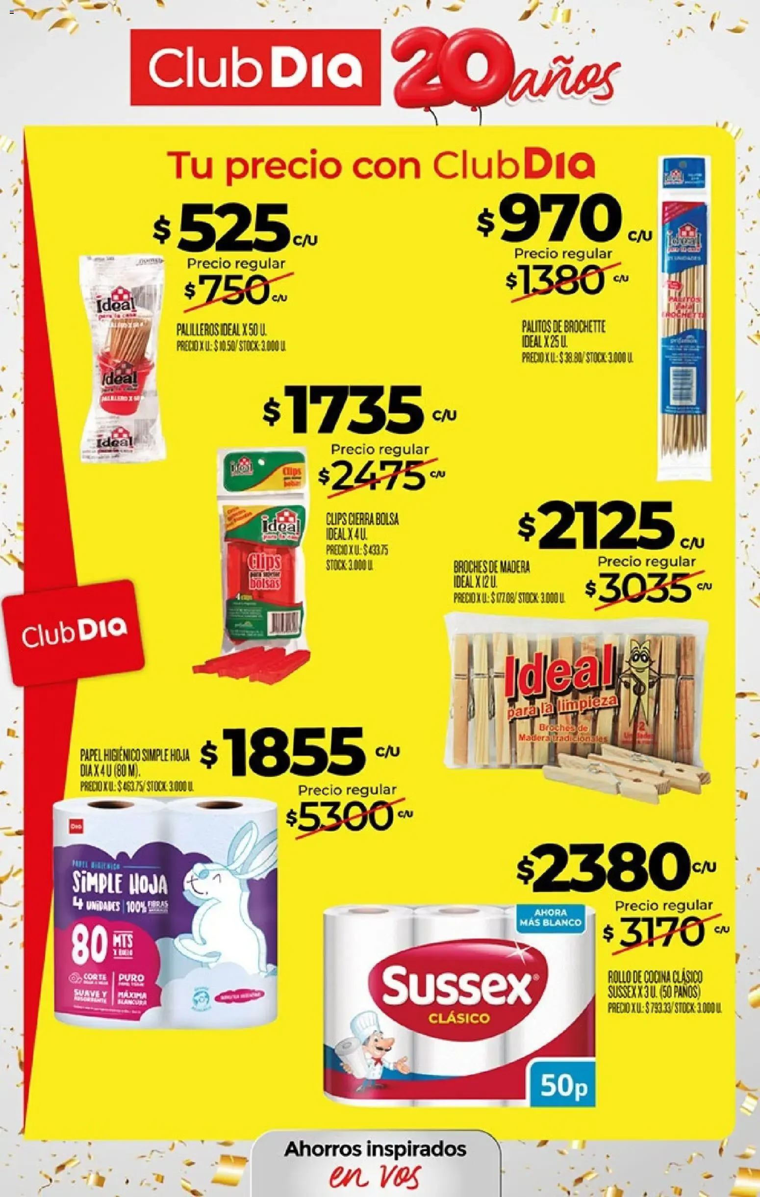 Ofertas de Club Dia 20 años - Tu precio con Club Dia 21 de octubre al 26 de octubre 2026 - Página 36 del catálogo