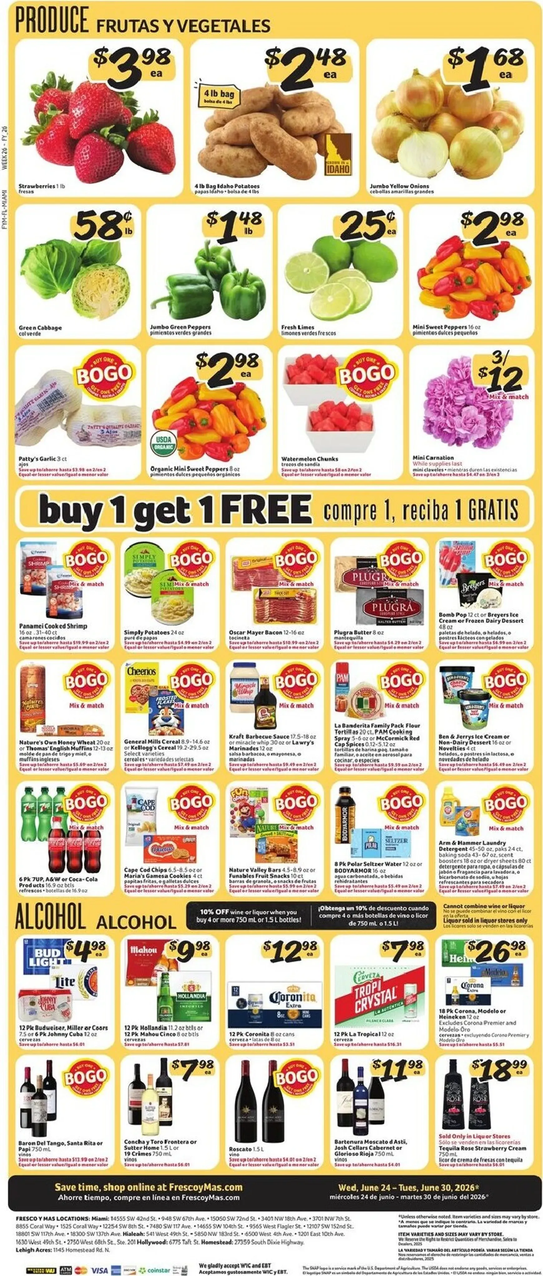Weekly ad Current Fresco y Más leaflet valid from Wednesday 06/24/2026 to Tuesday 06/30/2026 from June 24 to June 30 2026 - Page 5