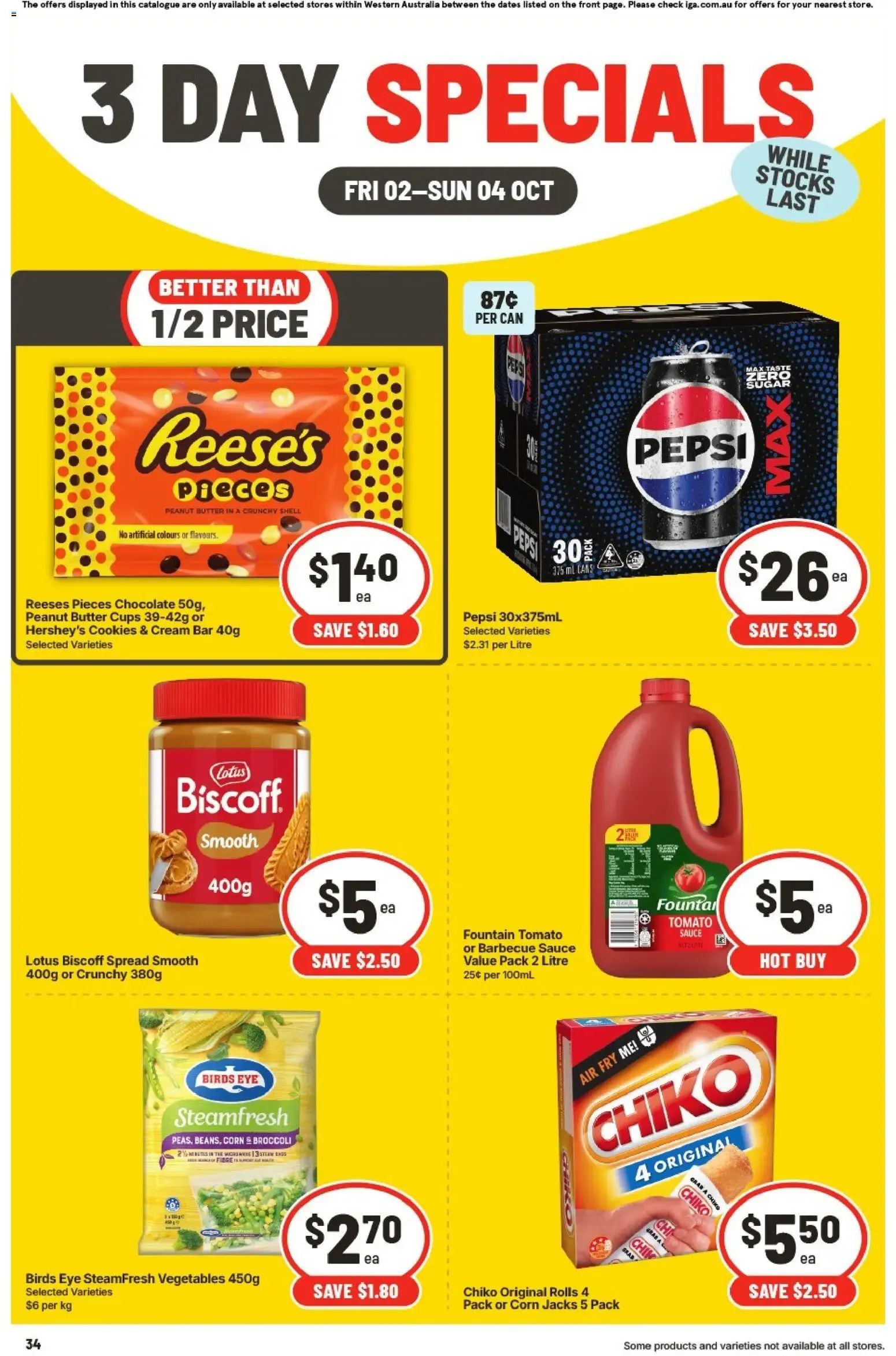 3 DAY SPECIALS - Catalogue valid from 2 October to 4 October 2026 - page 2