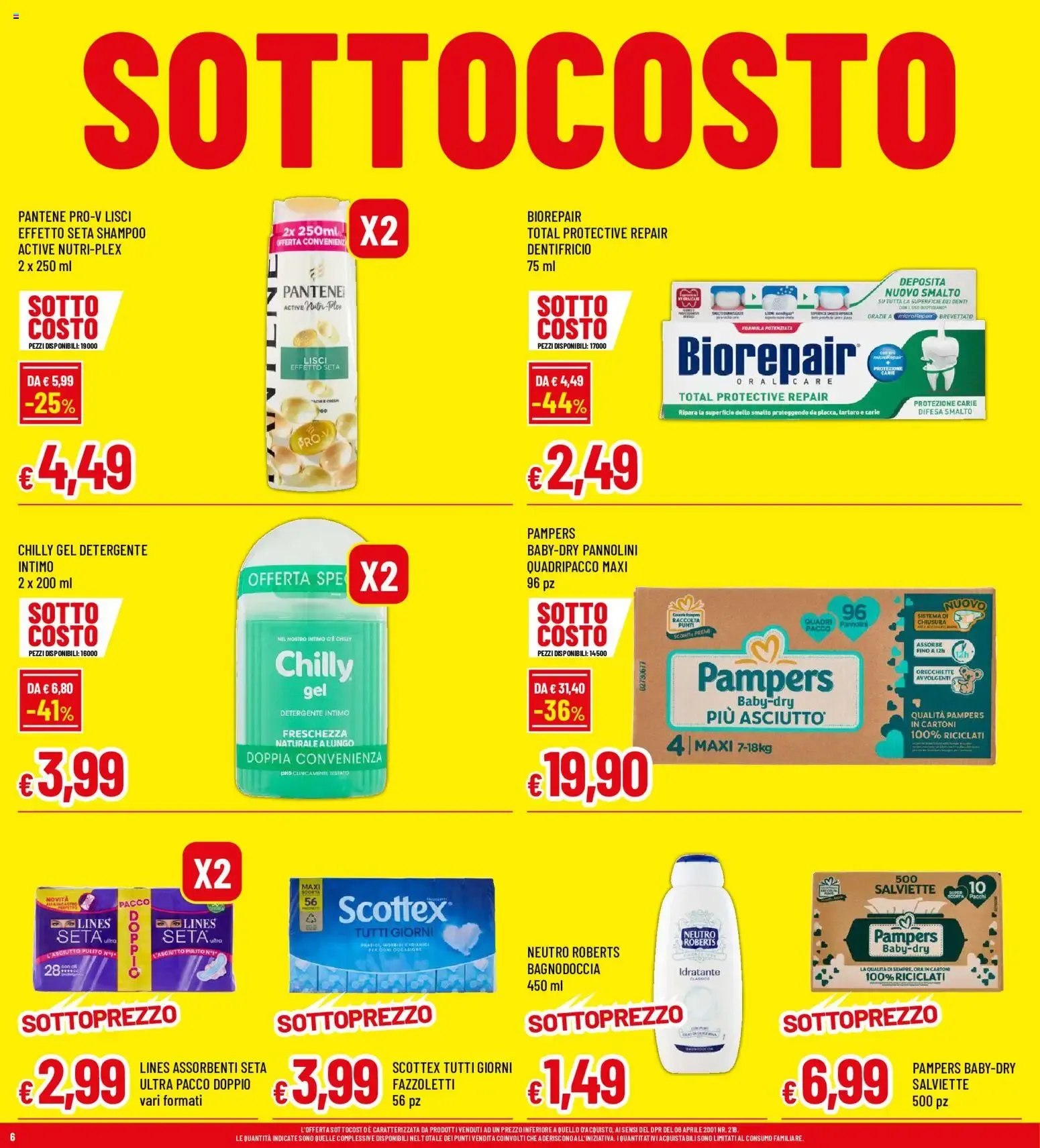 SOTTOCOSTO da 29 ottobre a 7 novembre di 2026 - Pagina del volantino 6