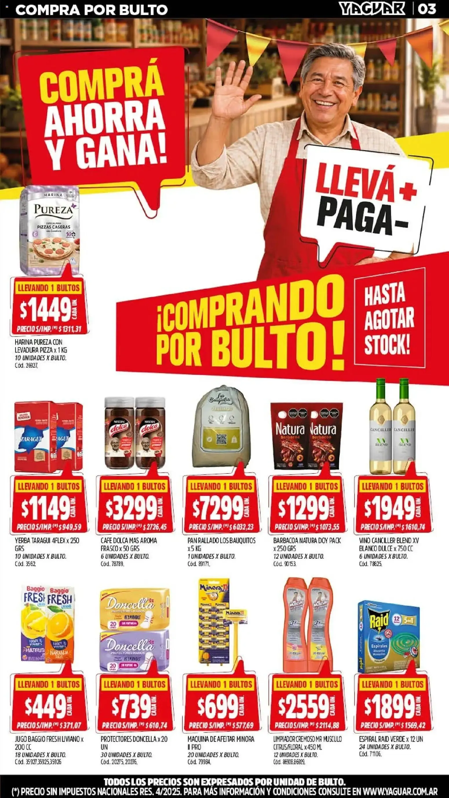Ofertas de Mayorista Yaguar - Mes del Almacenero 21 de septiembre al 26 de septiembre 2026 - Página 3 del catálogo