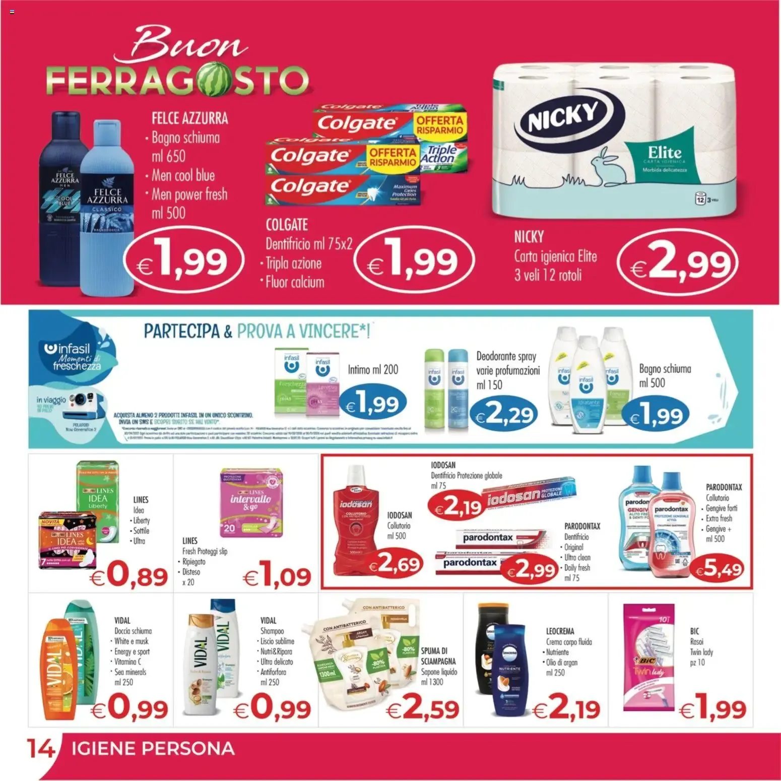 MerSi Supermercati - Buon Ferragosto da 12 agosto a 25 agosto di 2026 - Pagina del volantino 14