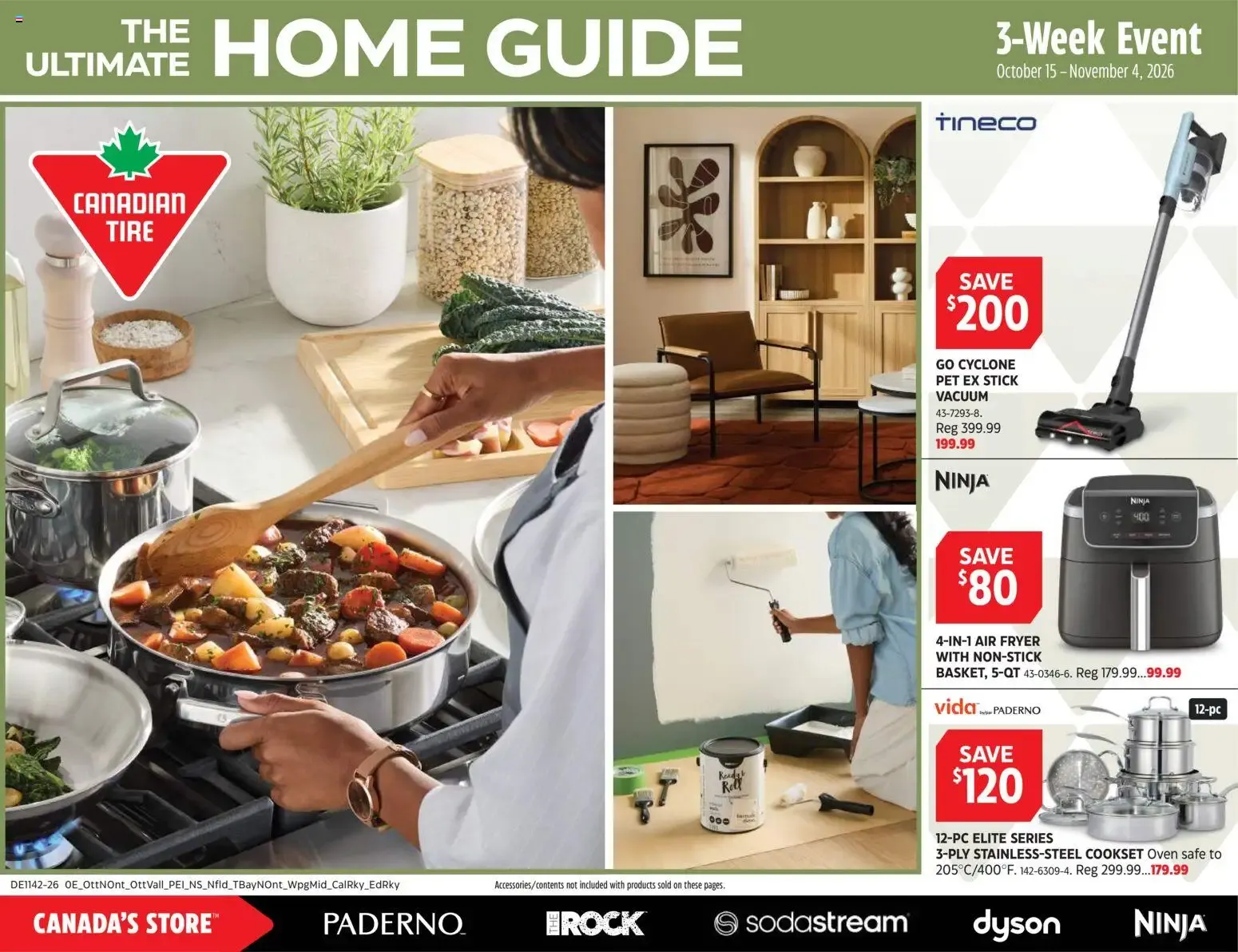 Canadian Tire flyer - The Ultimate Home Guide from Oct 15, 2026 > weekly specials & deals