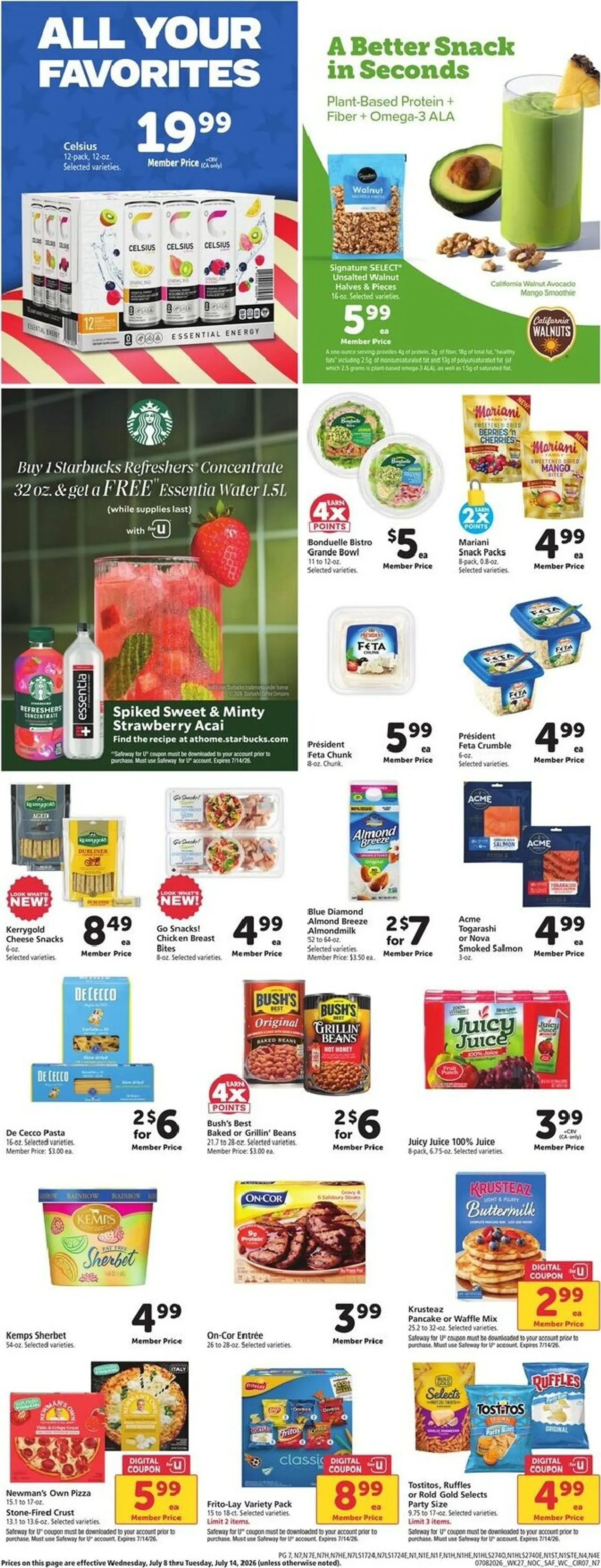 Weekly ad Safeway - Celebrating 100 years with you! from July 8 to July 14 2026 - Page 7