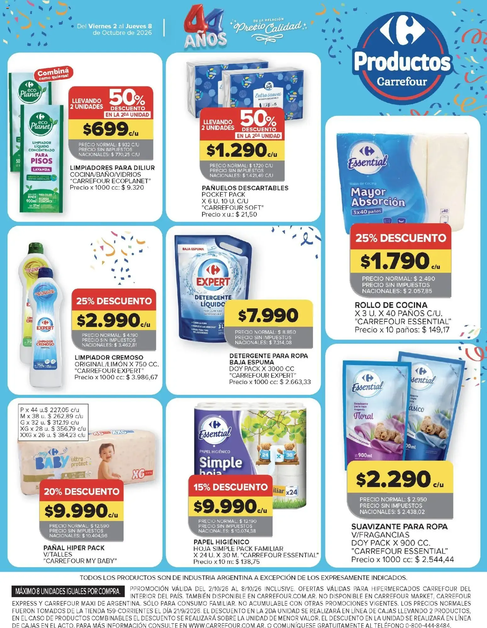 Ofertas de Carrefour Ofertas || del 02/10/2026 - 08/10/2026 || Promociones 2 de octubre al 8 de octubre 2026 - Página 28 del catálogo