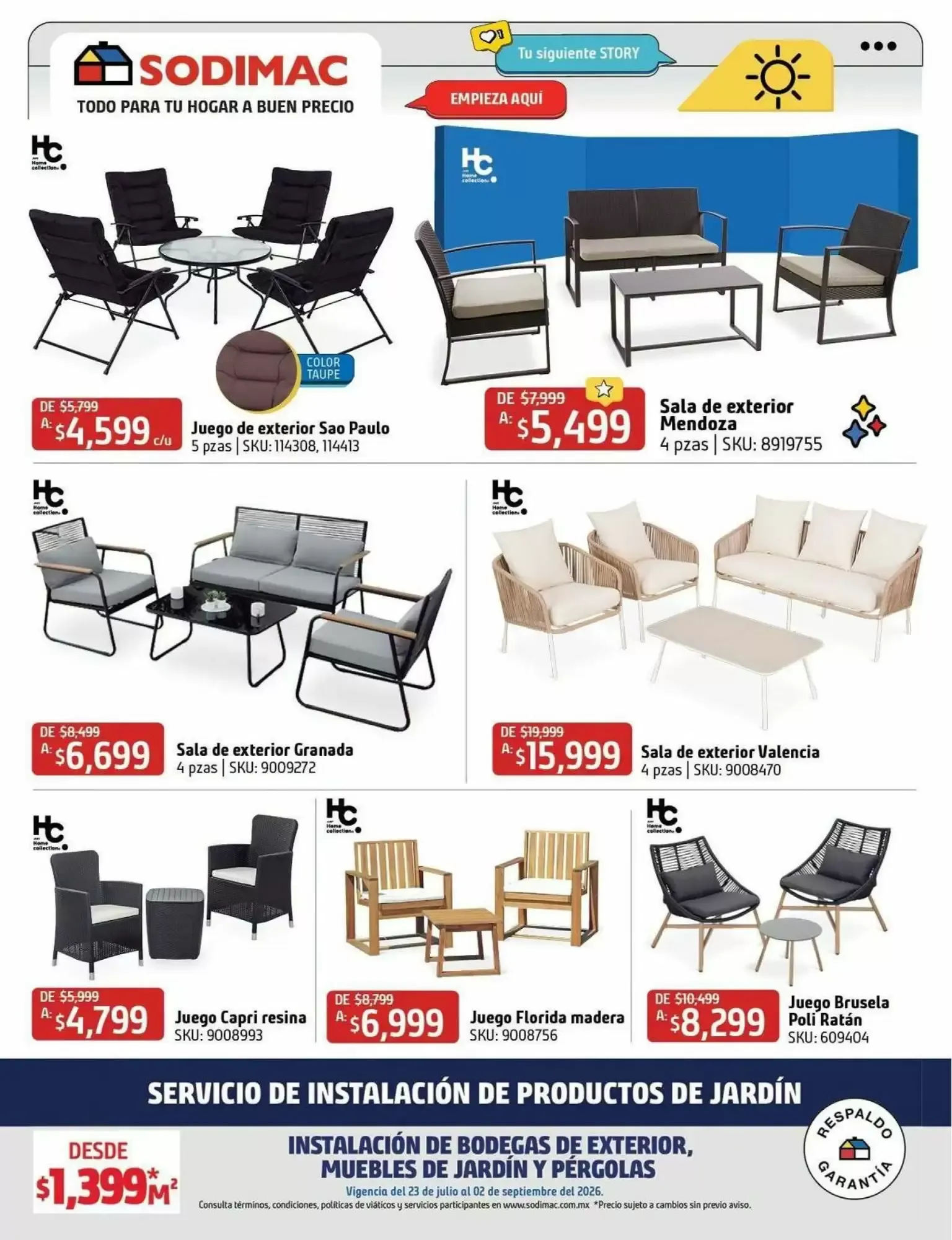 Catálogo de Sodimac: Gran Feria del Mueble 23 de julio al 2 de septiembre 2026 - Pagina 17