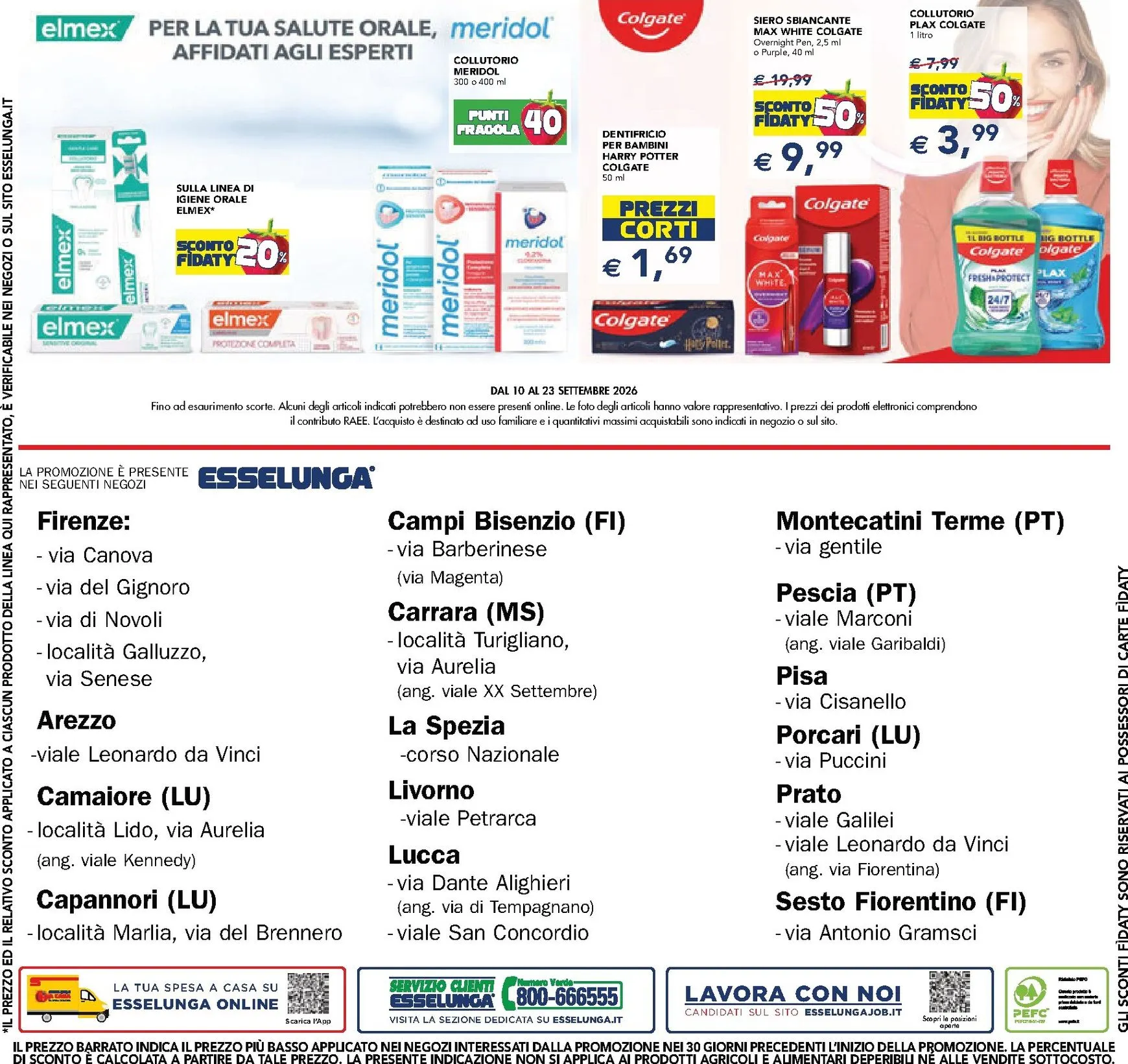 Esselunga - Cura e Bellezza da 10 settembre a 23 settembre di 2026 - Pagina del volantino 20