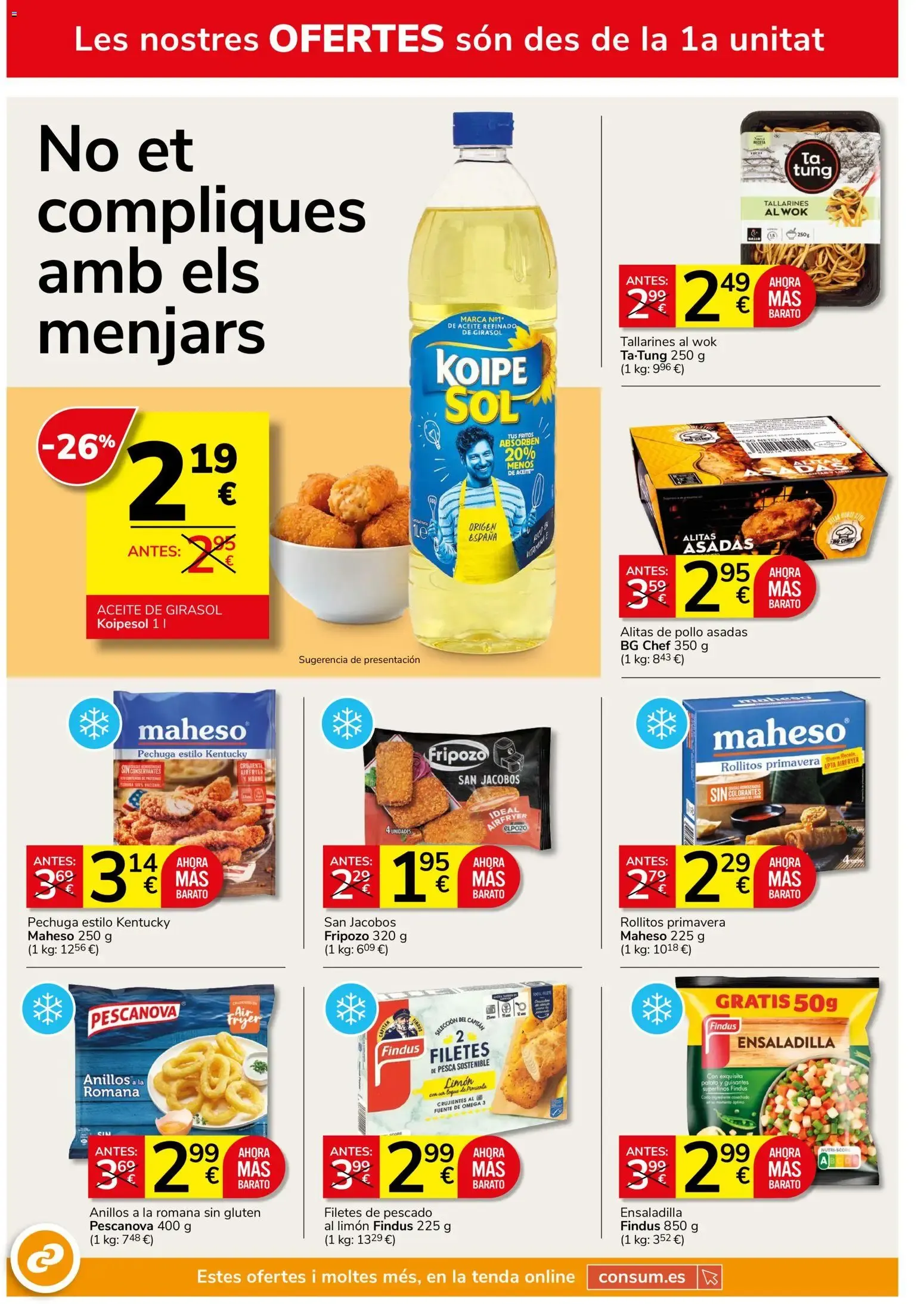 Catálogo de Consum folleto 23/07/2026 - 26/08/2026 23 de julio al 26 de agosto 2026 - Página 10