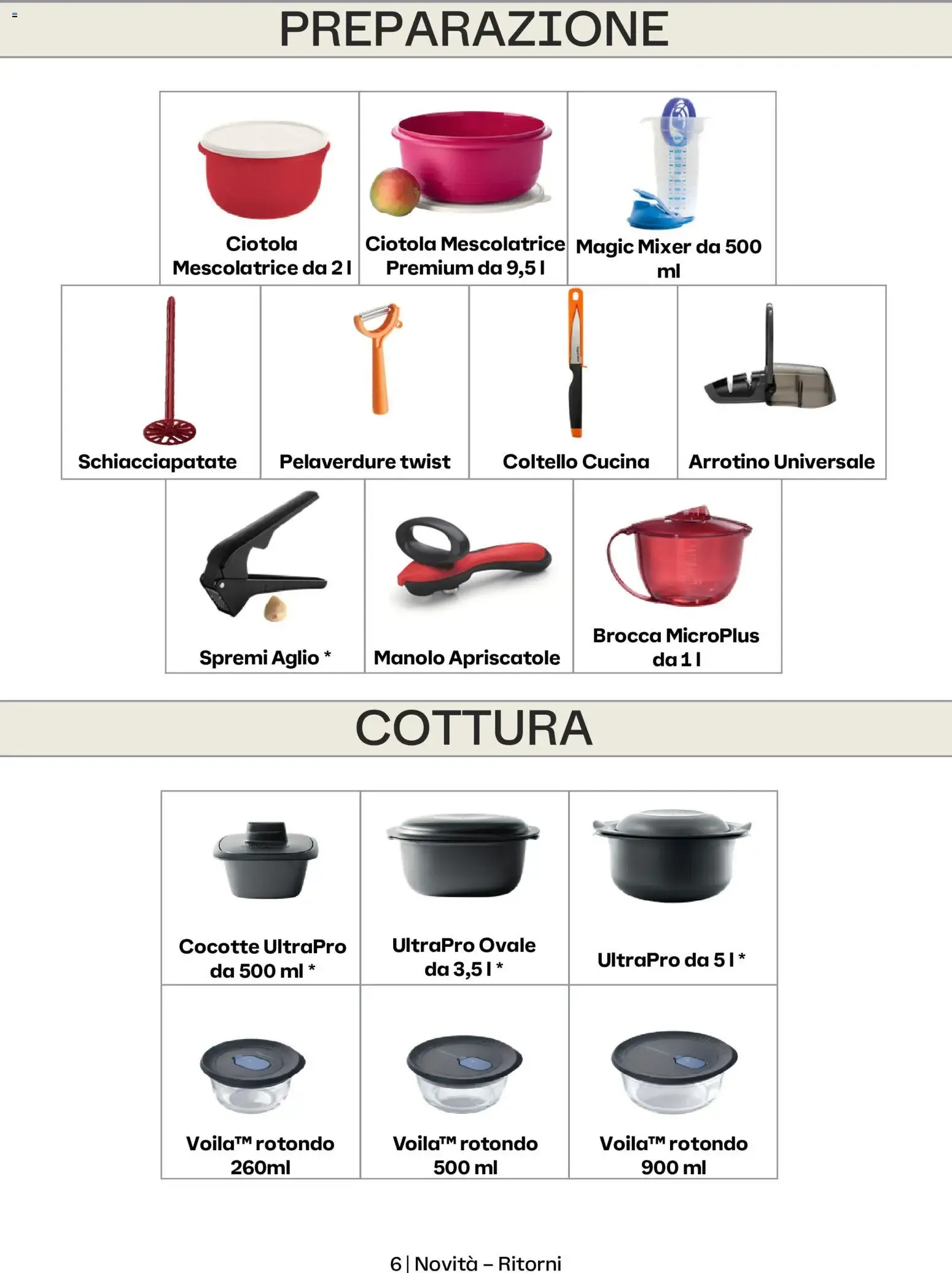 Tupperware Autunno 2026 - Inverno 2027 da 1 ottobre a 31 marzo di 2027 - Pagina del volantino 6
