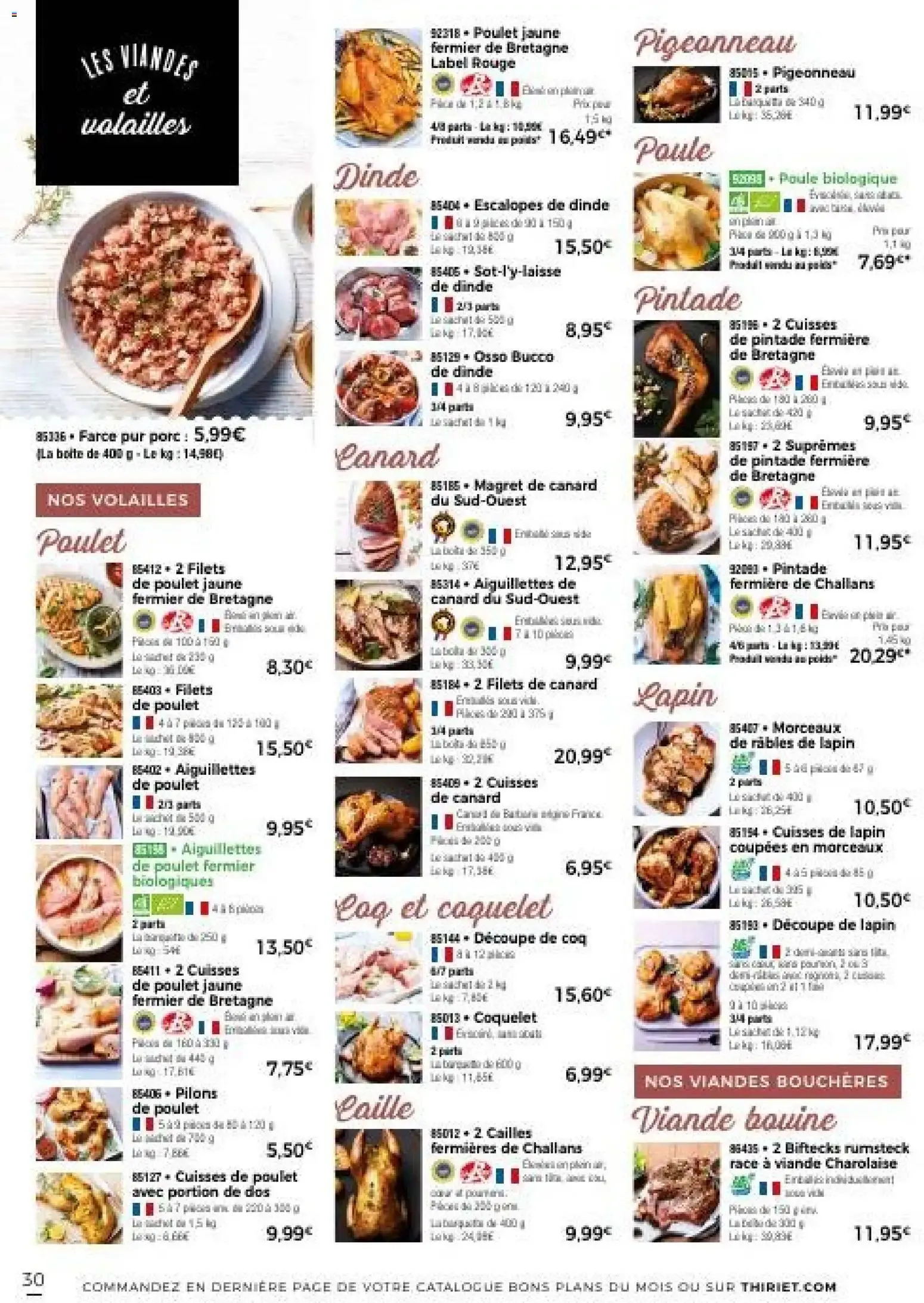 Un été Gourmand! du 24 juin au 29 septembre 2026 - Catalogue page 33