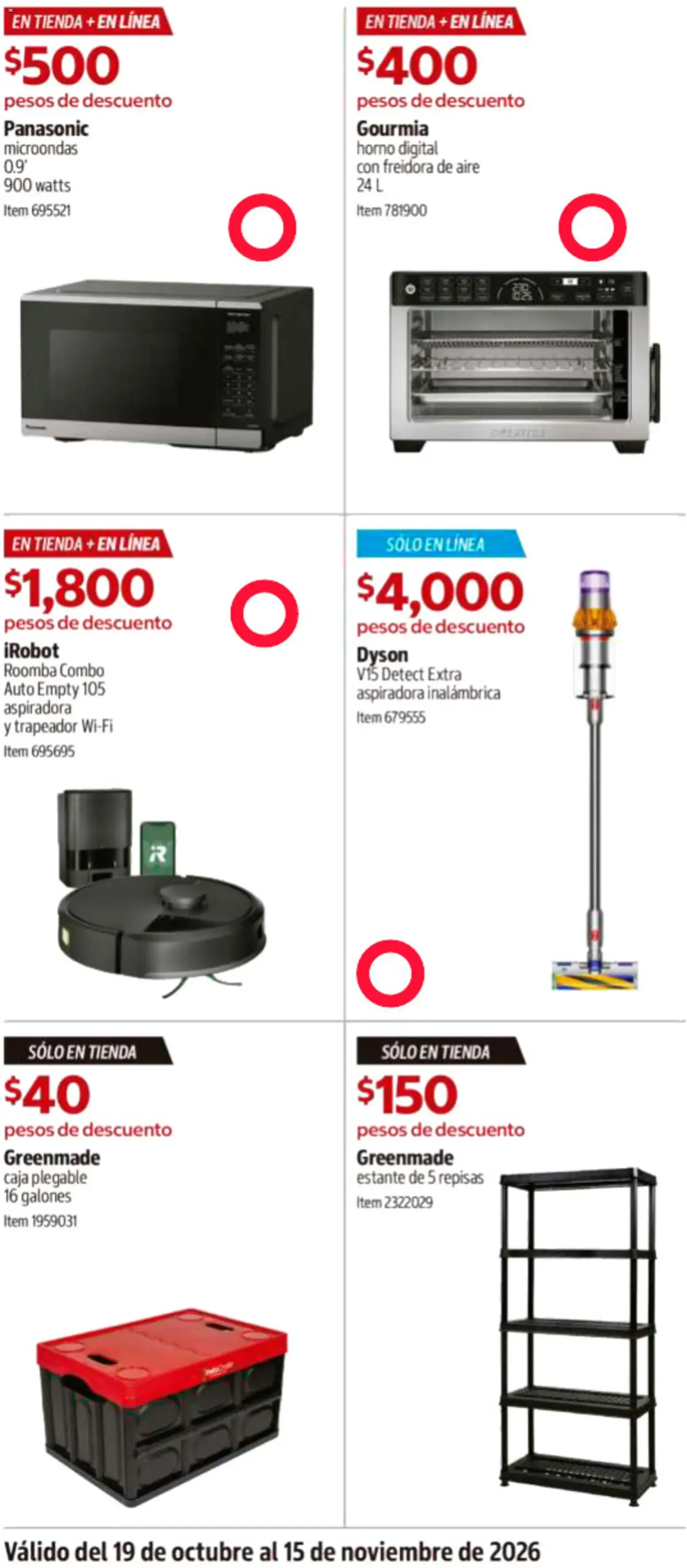 Catálogo de Catálogo COSTCO de 19/10/2026 - ofertas y promociones 19 de octubre al 15 de noviembre 2026 - Pagina 16
