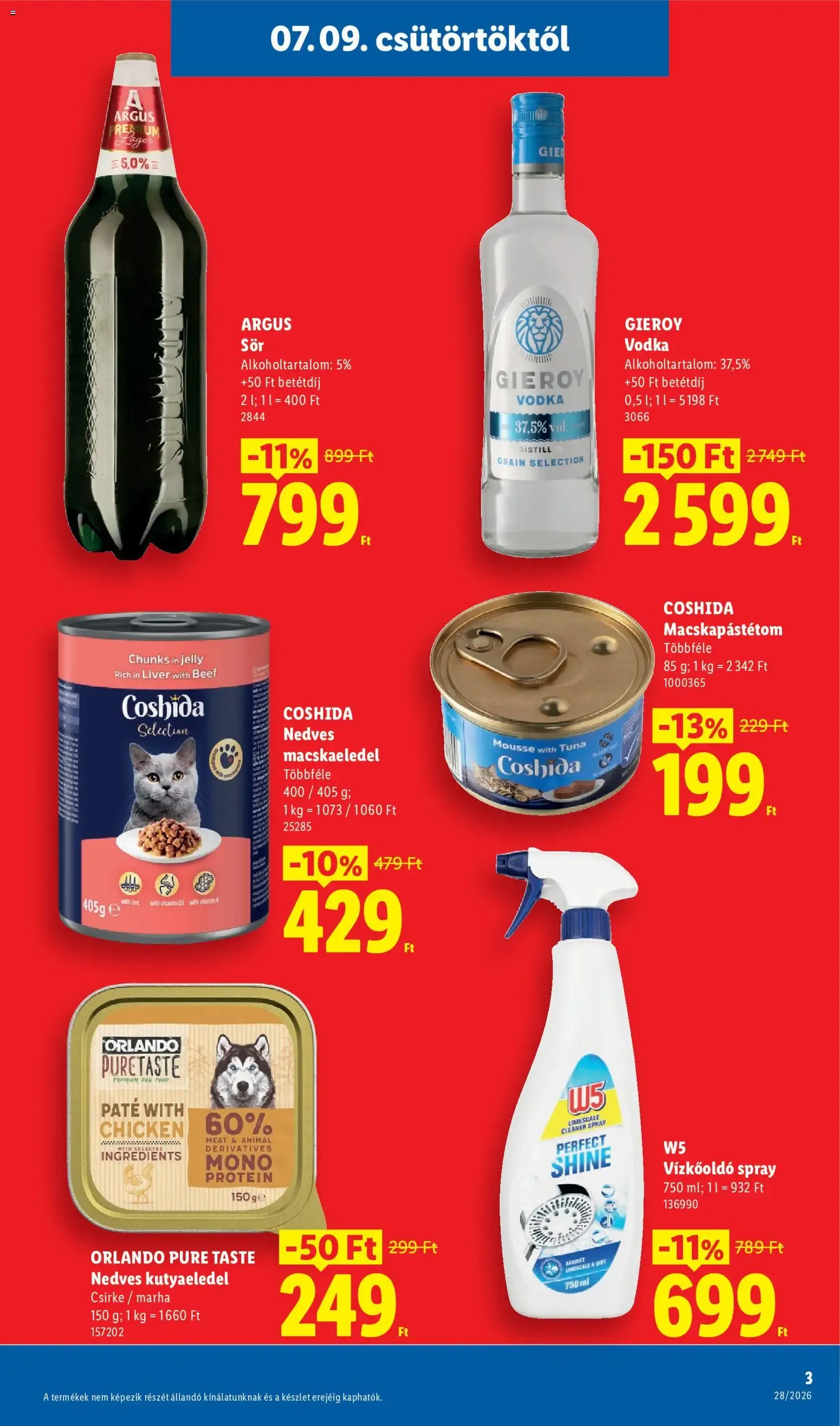 Katalógus Lidl akciós újság - 2026.07.09. -tól/töl > akció, lapozható szórólap 🛍️ július 9.-tól július 15.-ig 2026. - Oldal 3