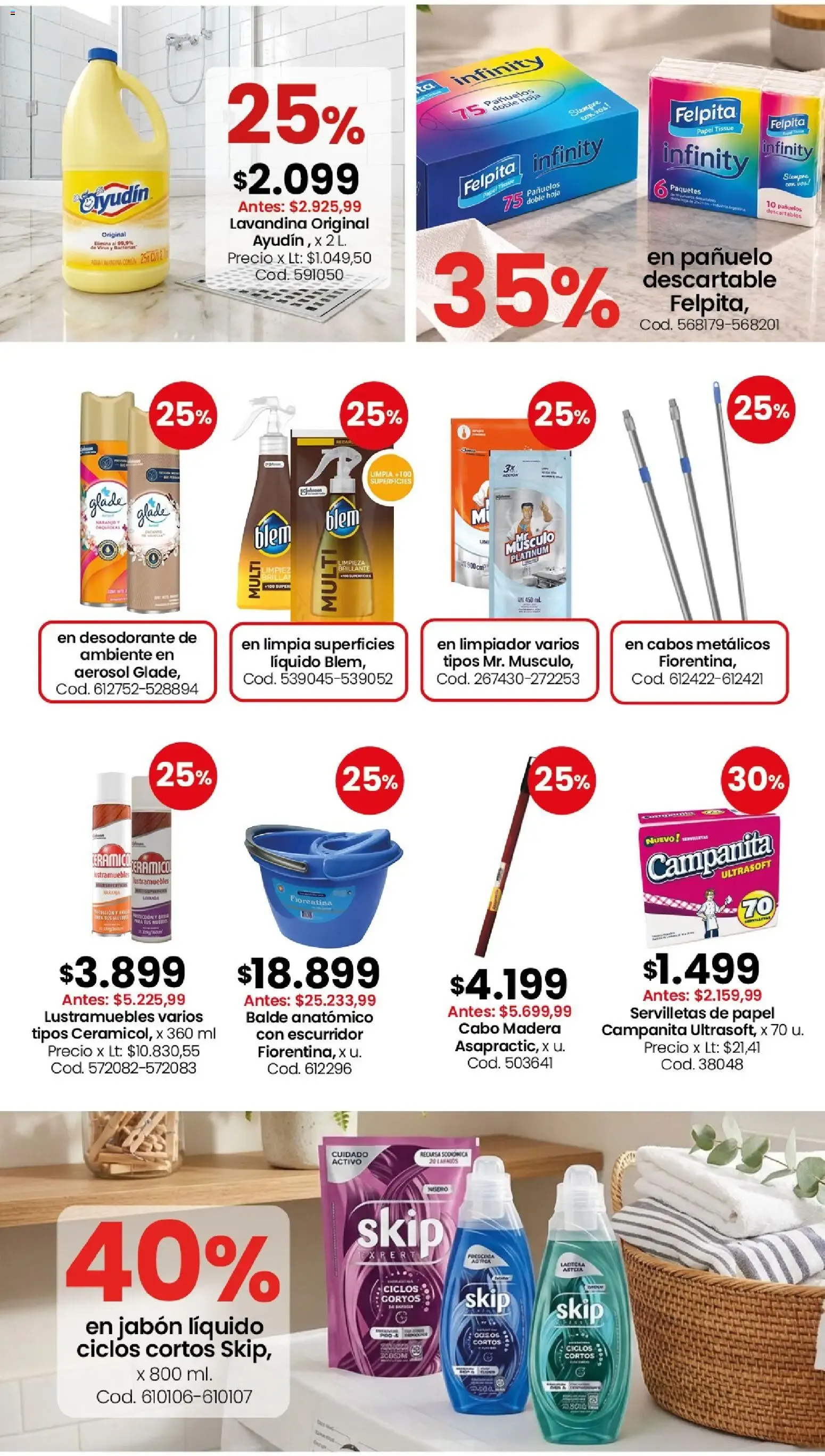 Ofertas de Ofertas Semanales: Perfumería y limpieza 14 de septiembre al 20 de septiembre 2026 - Página 2 del catálogo
