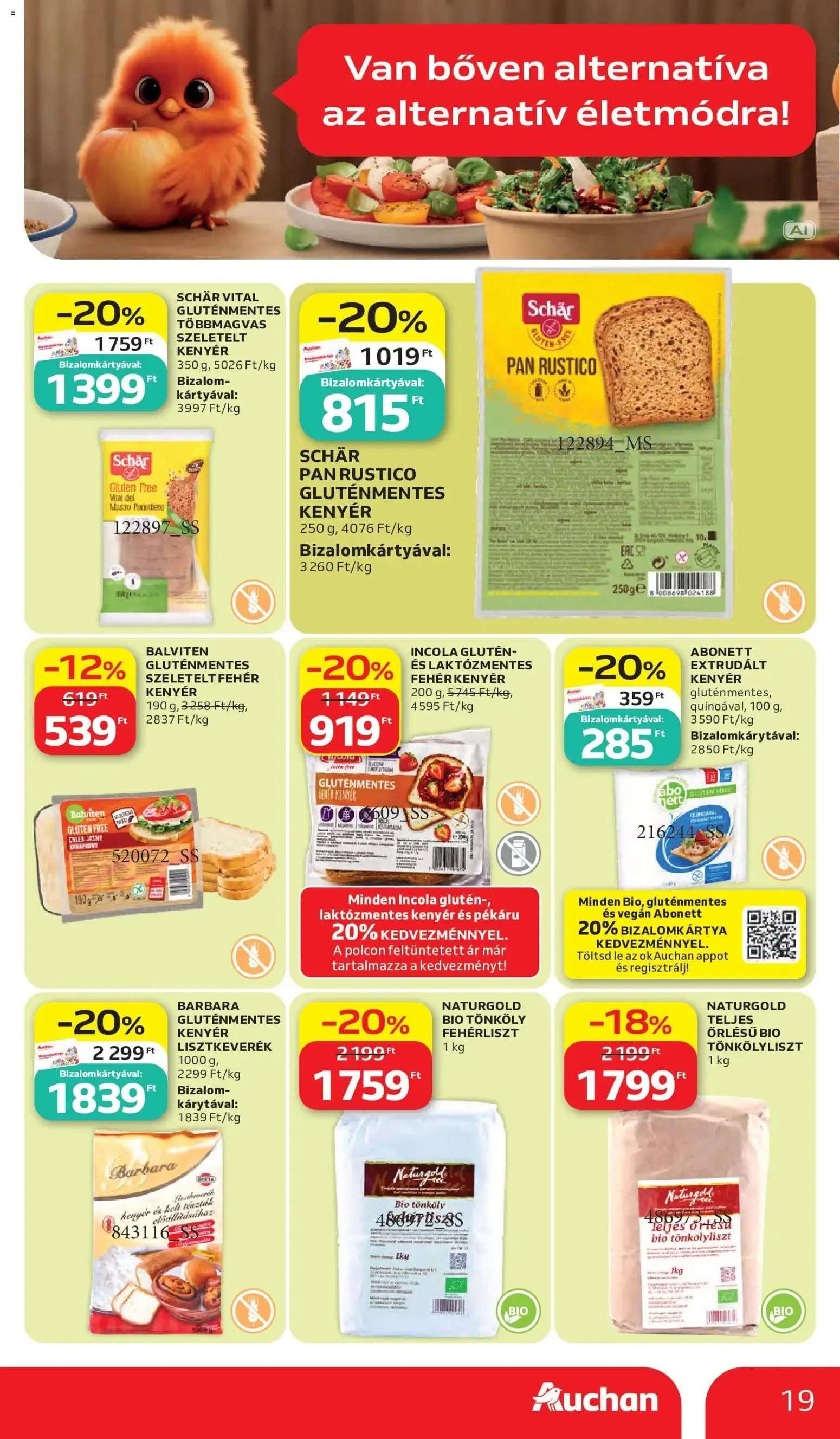 Katalógus Auchan Hipermarket Akciós Újság október 15.-tól október 21.-ig 2026. - Oldal 19