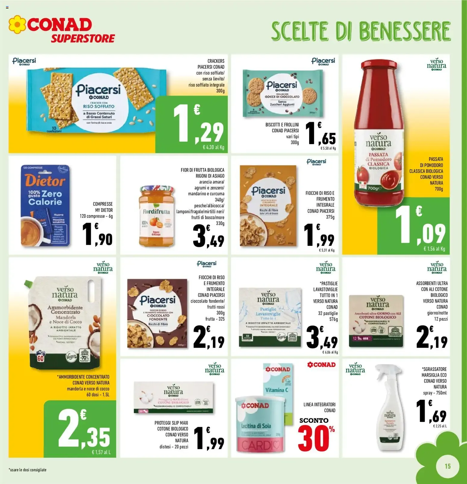 Volantino Conad dal 26/08/2026 > Anteprima da 26 agosto a 6 settembre di 2026 - Pagina del volantino 15