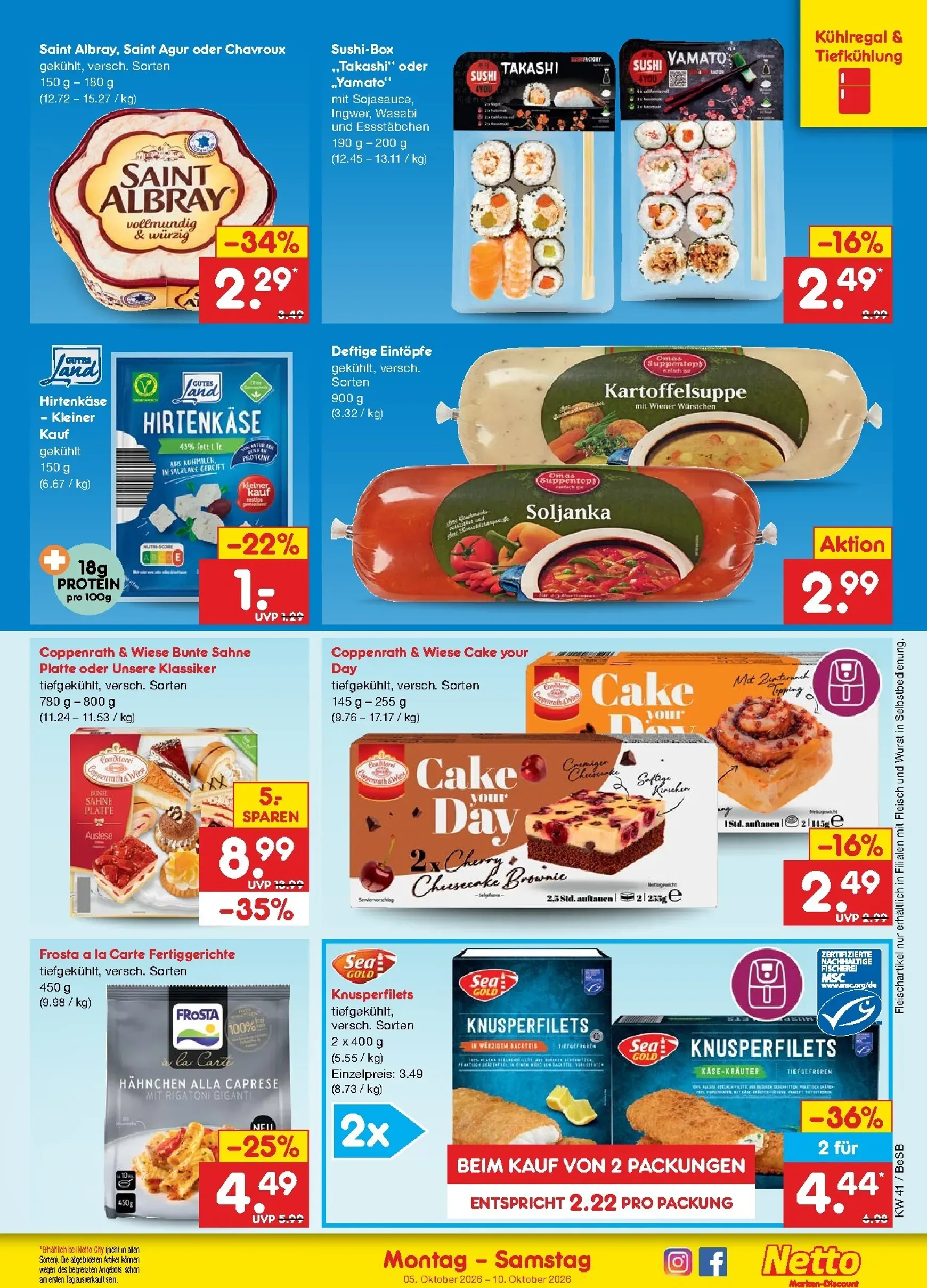 Netto Marken Discount Prospekt – von Montag 05.10.2026 bis Samstag 10.10.2026 von 5. Oktober bis 10. Oktober 2026 - Prospekt seite 16