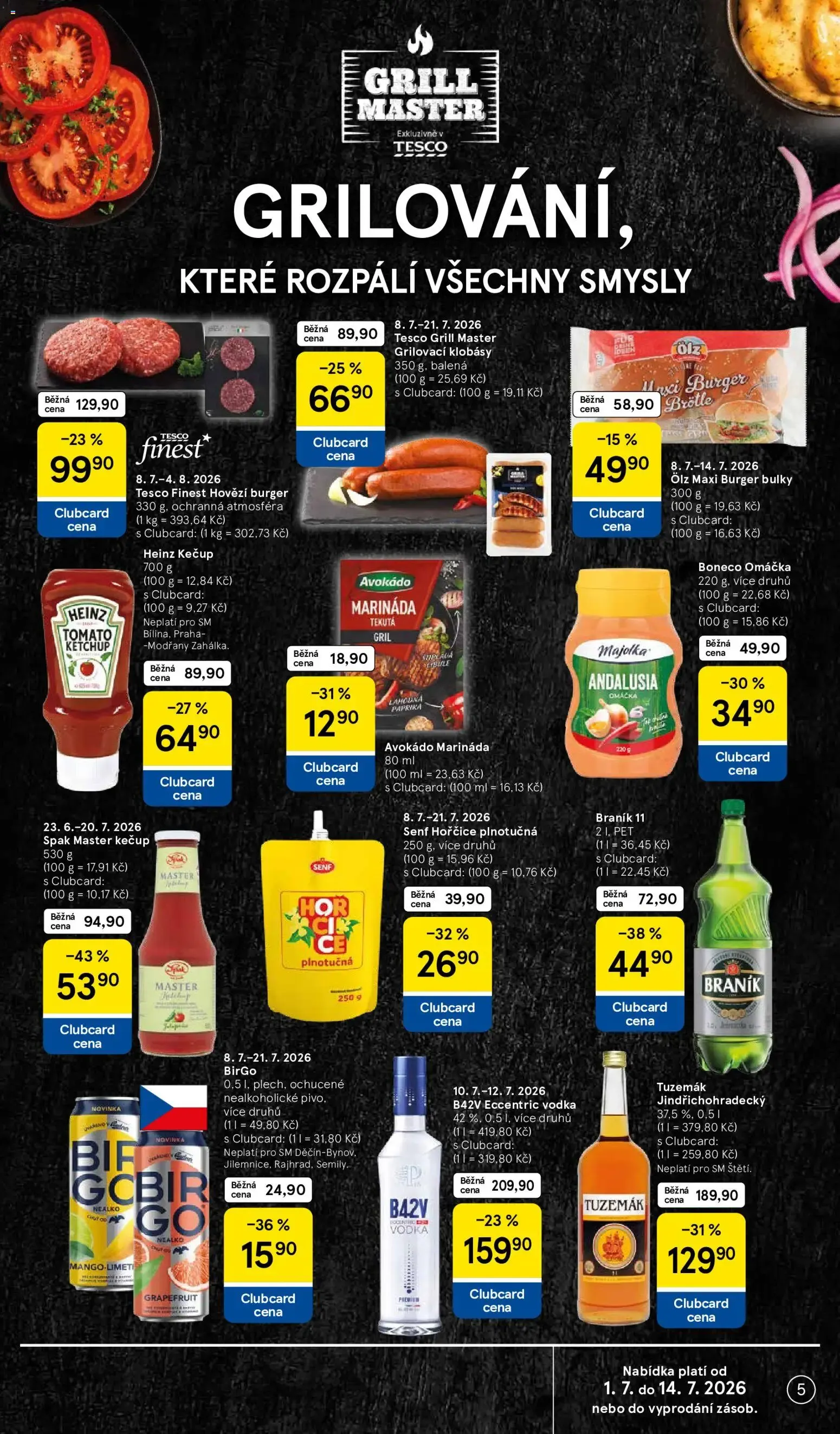Tesco leták na tento + příští týden 08.07.2026 - 8. července 14. července 2026 - Page 5