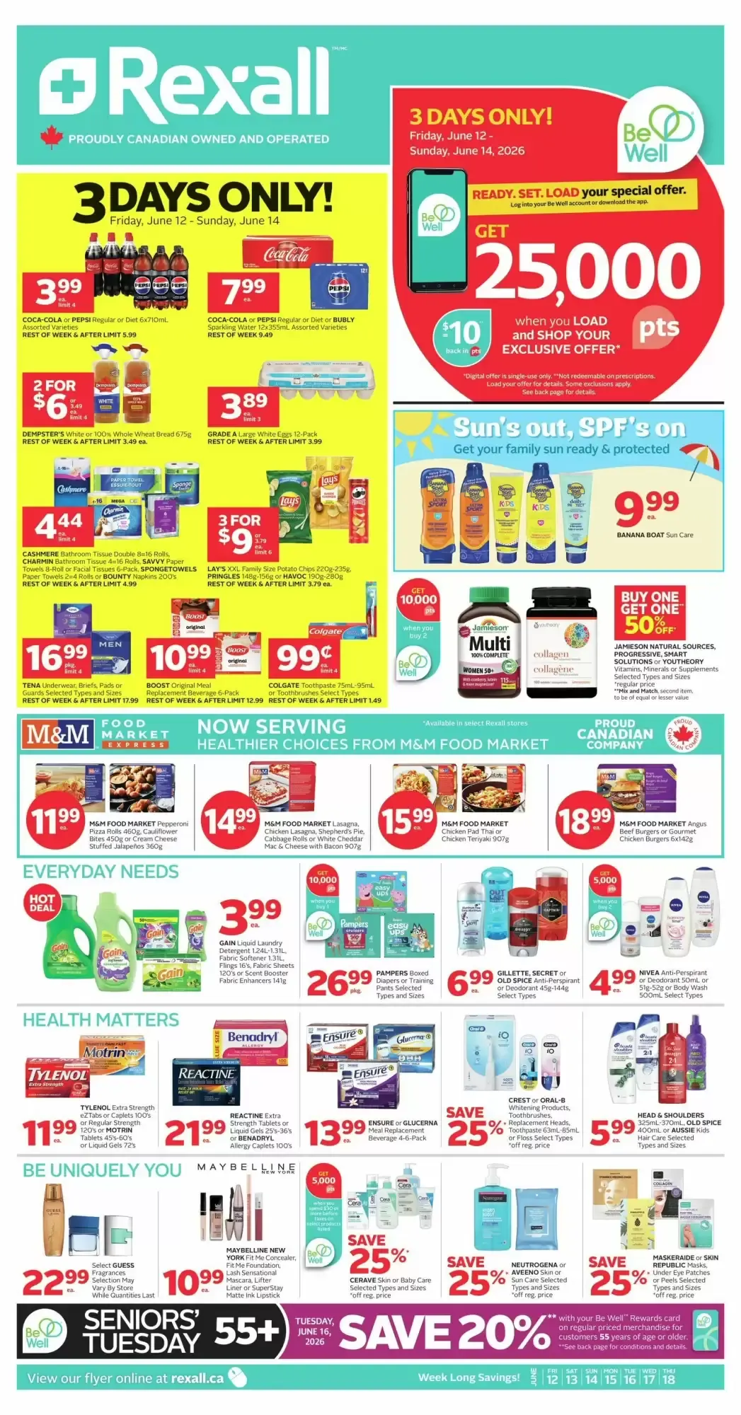Rexall flyer week 24 from June 12 to June 18 2026 - flyer page 1